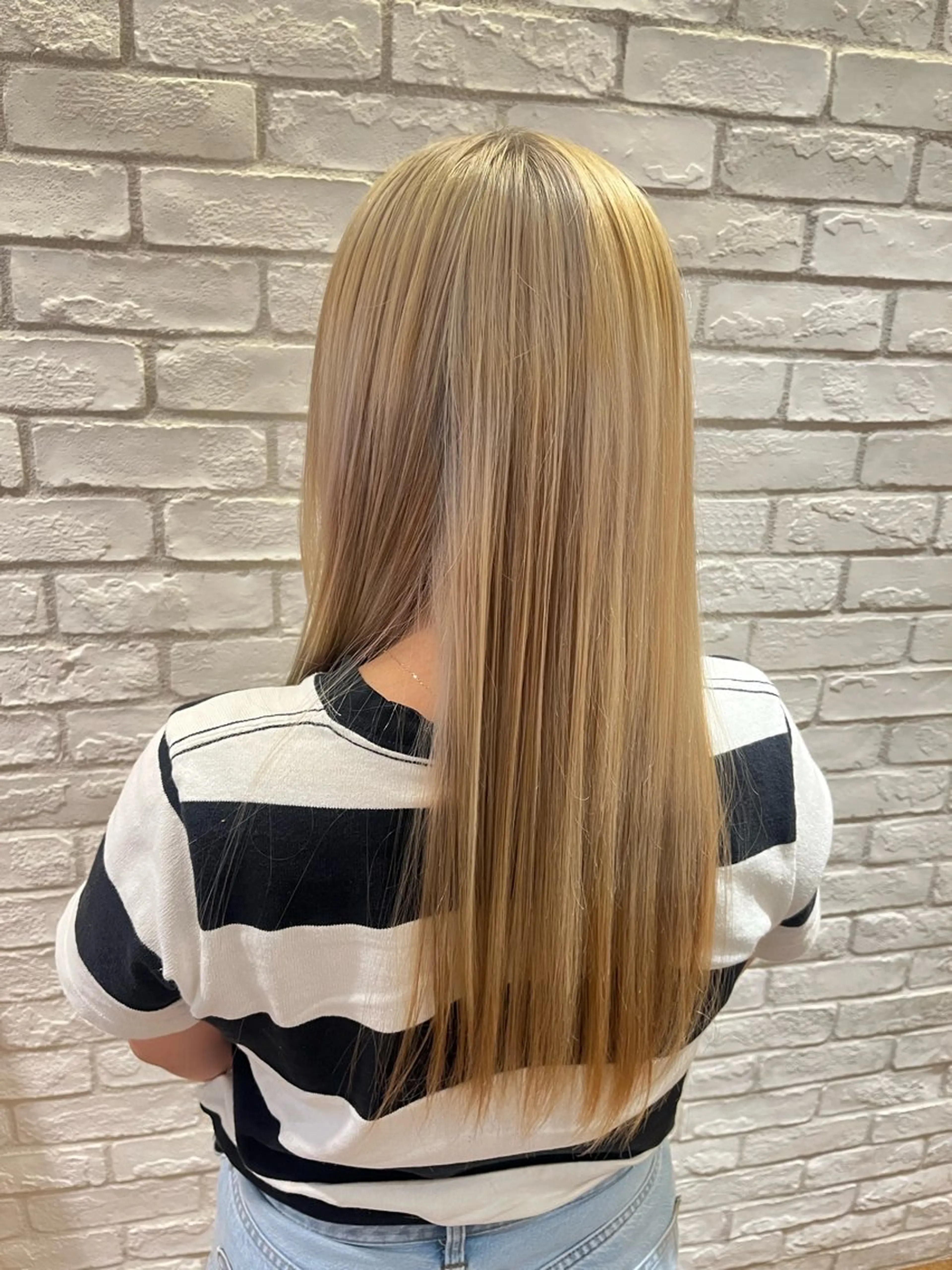 カラー ベージュカラー ミルクティーベージュ preak 🖤mizuki🖤のヘアスタイル