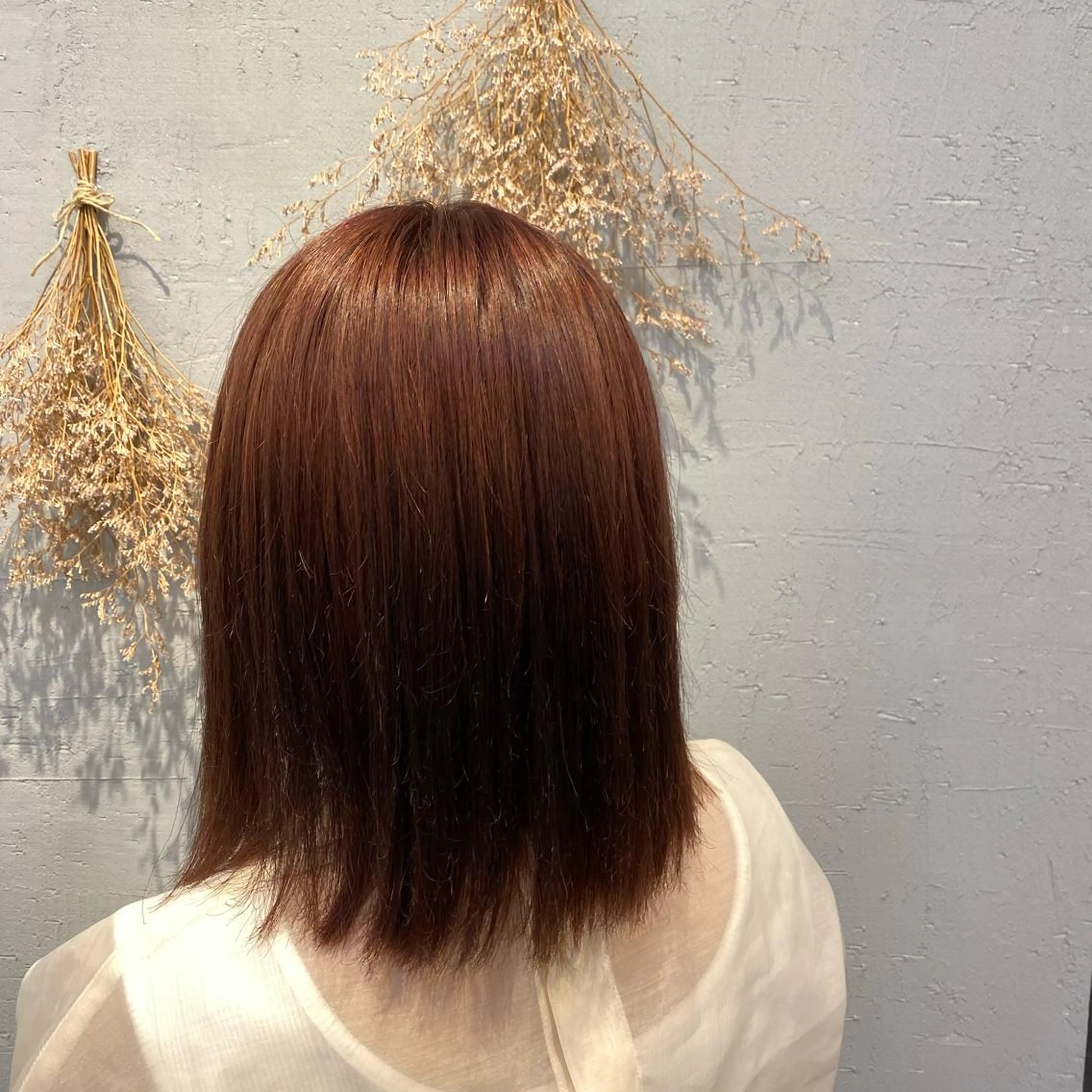 カラー kuschel アリイのヘアスタイル