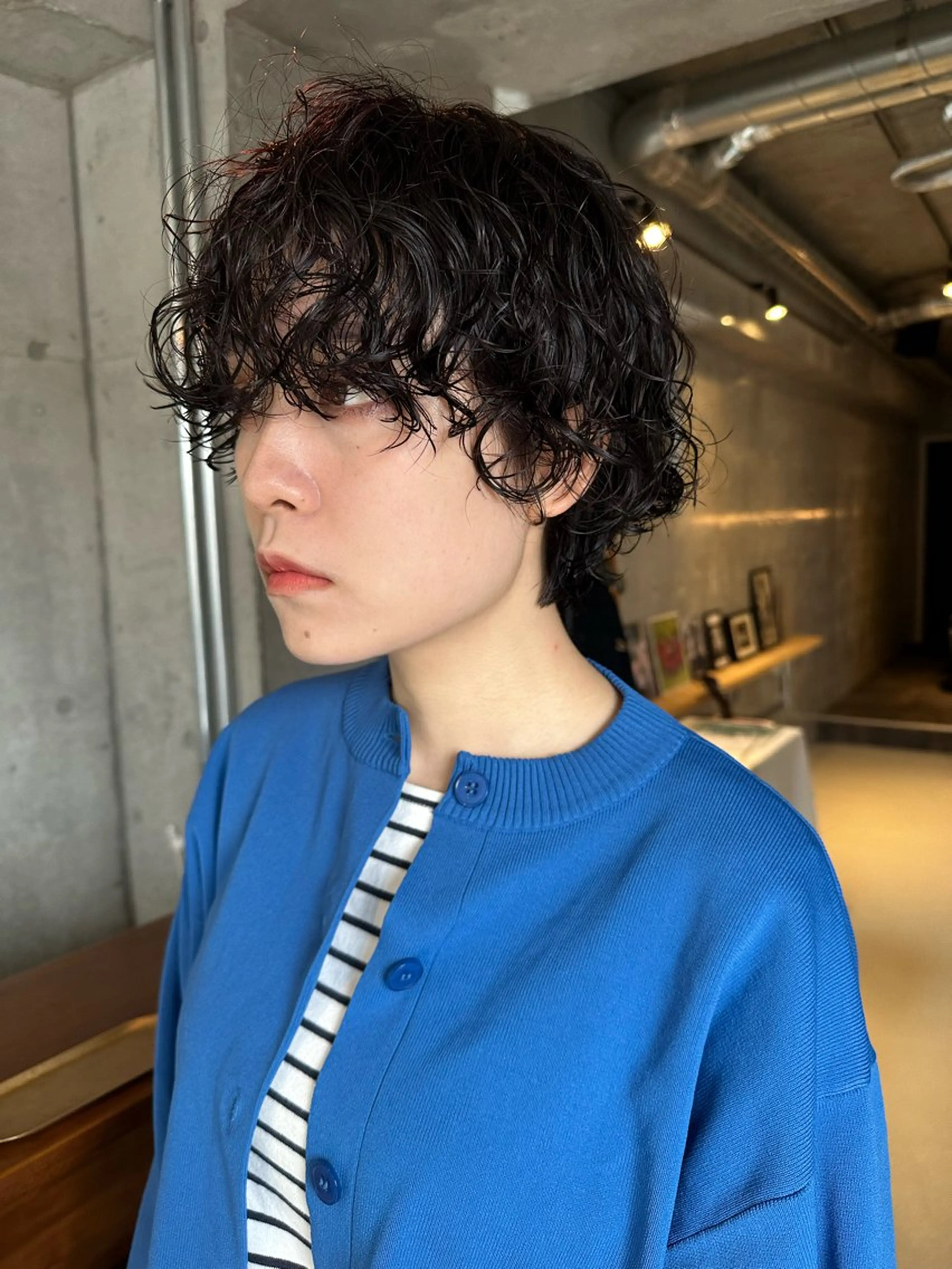 ショート カラー パーマ カット ヘアカラー パーマ トリートメント 斎藤祐樹 /レイヤー/パーマのヘアスタイル