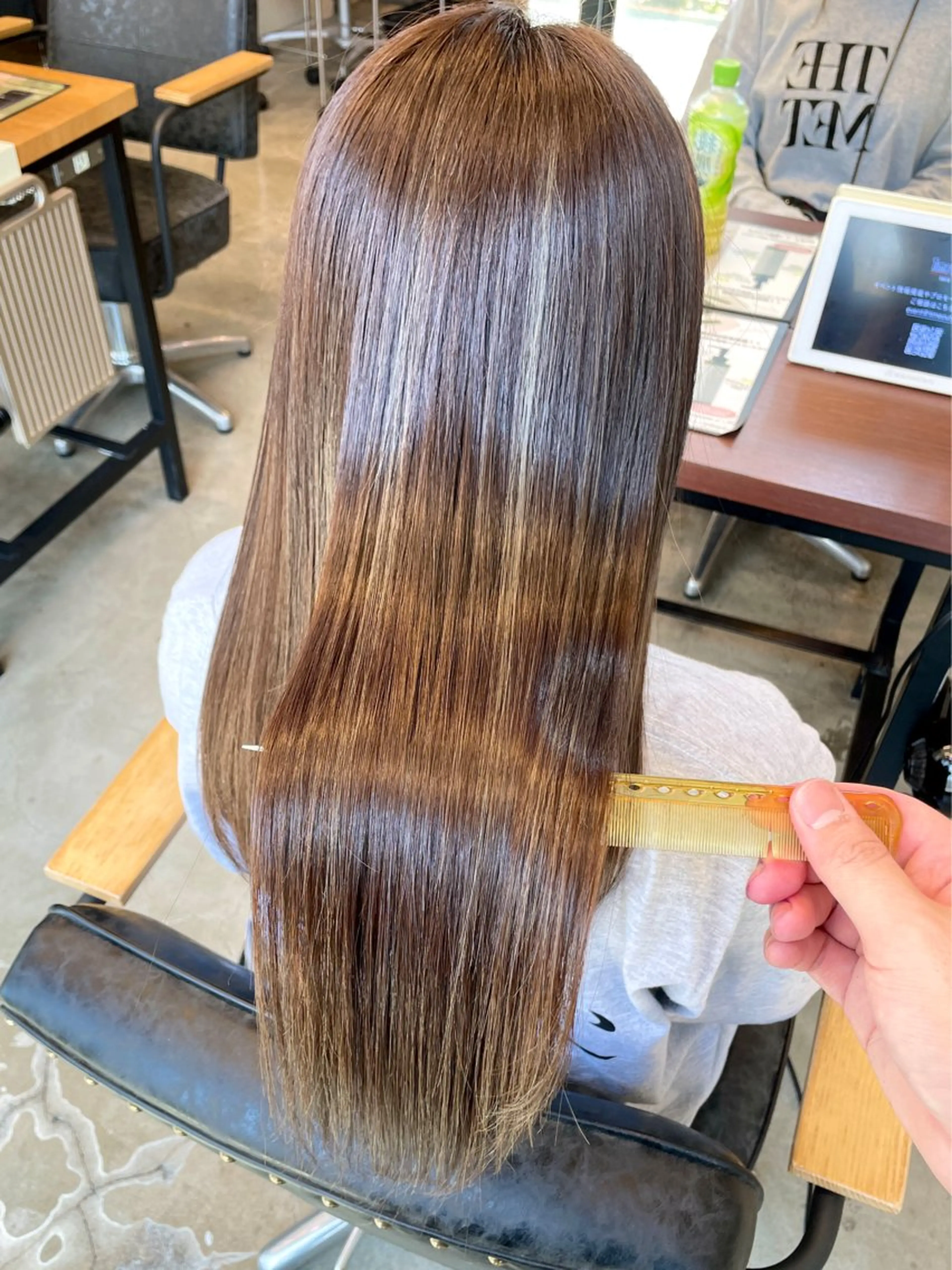 ロング 西大島美容師 渡部仁太のヘアスタイル