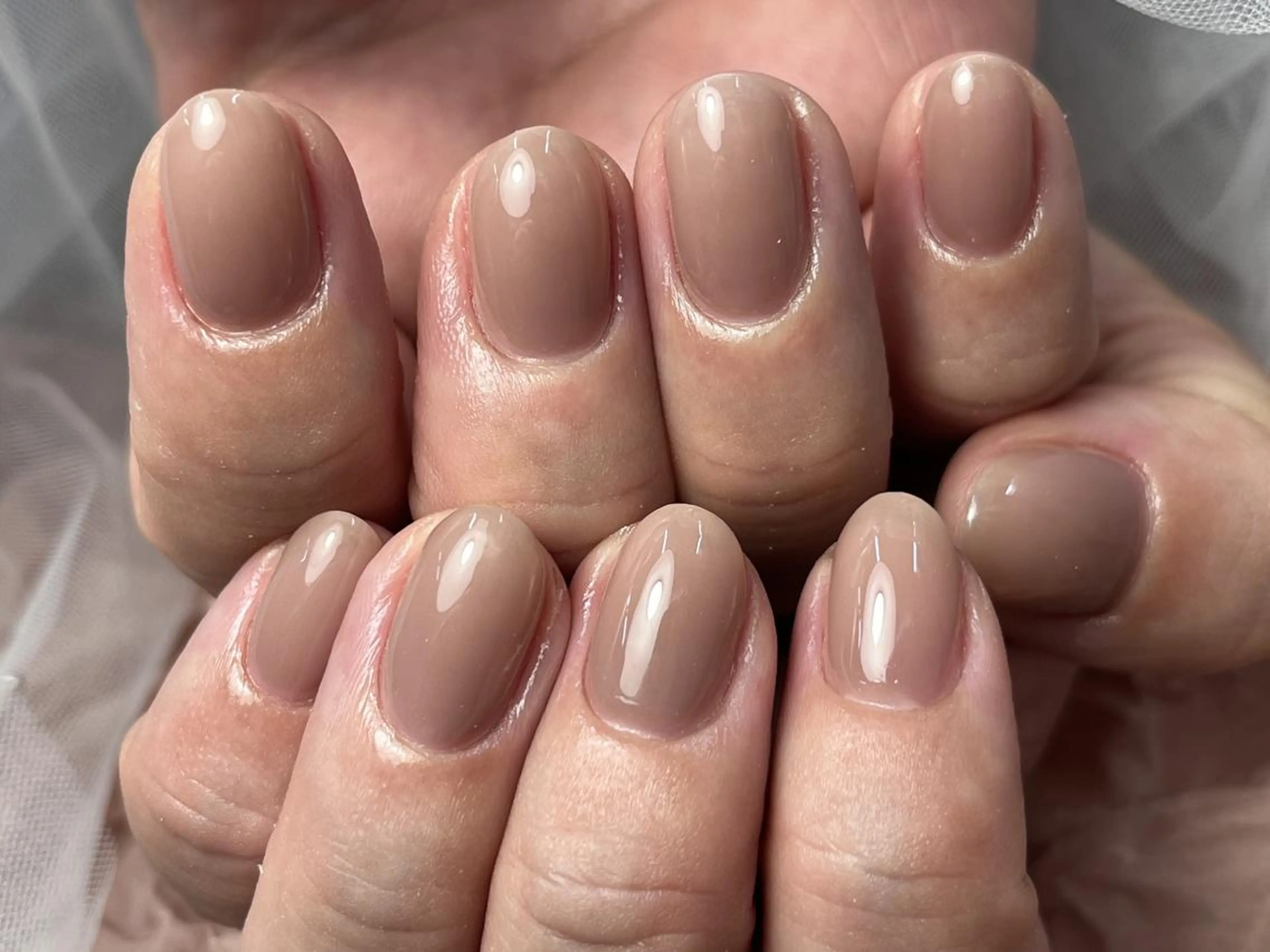 ネイル オフィスネイル シンプルネイル ハンドネイル ToliyDeliy Nail Salonのネイルデザイン