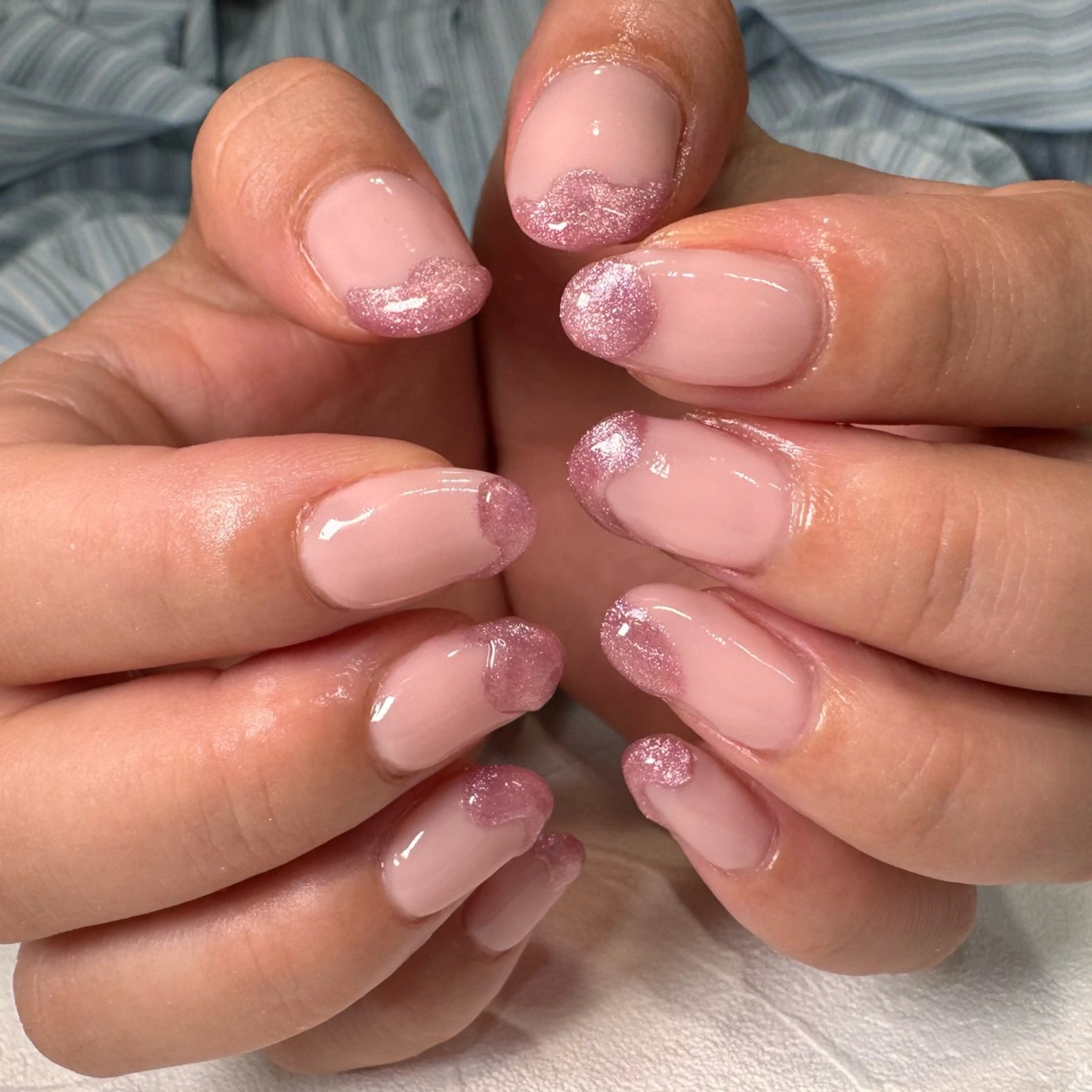 ネイル 持ち込み RIEKO🍒 ワンホン♡推しネイルのネイルデザイン