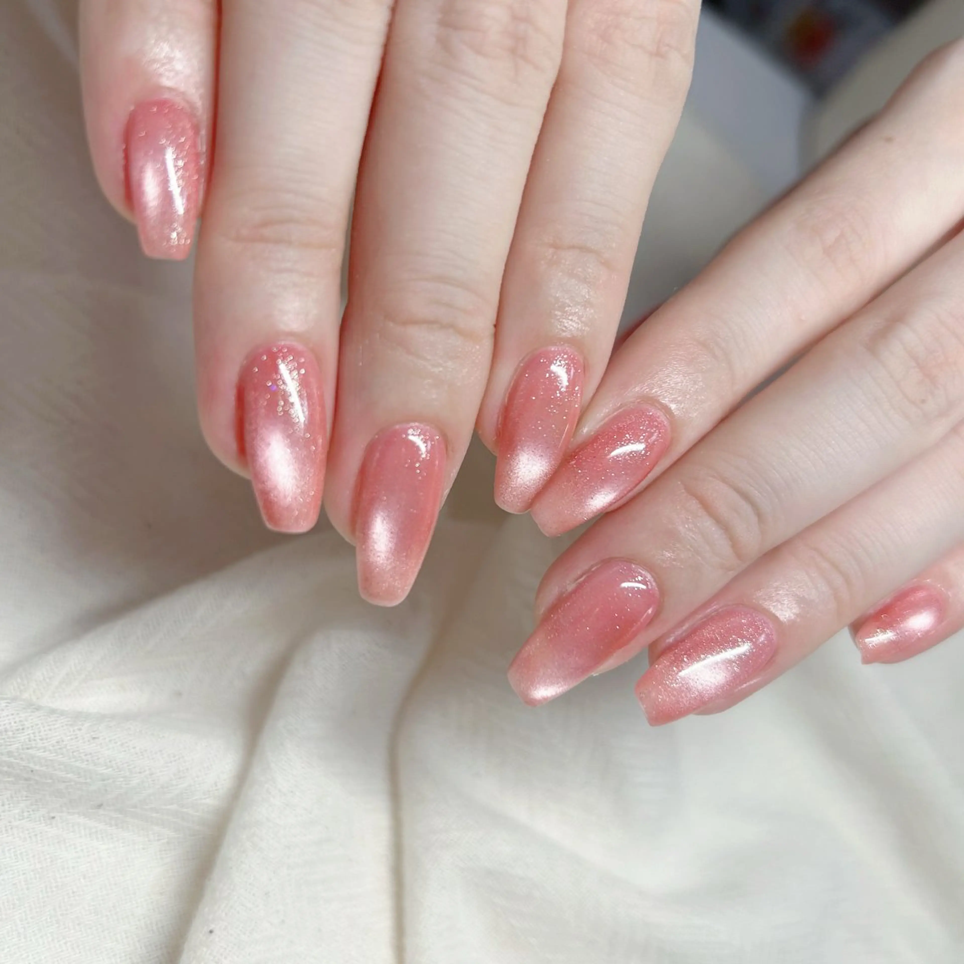 ネイル ラメ(グリッター) マグネットネイル ハンドネイル nailsalon ＊hwa-hwa＊のネイルデザイン