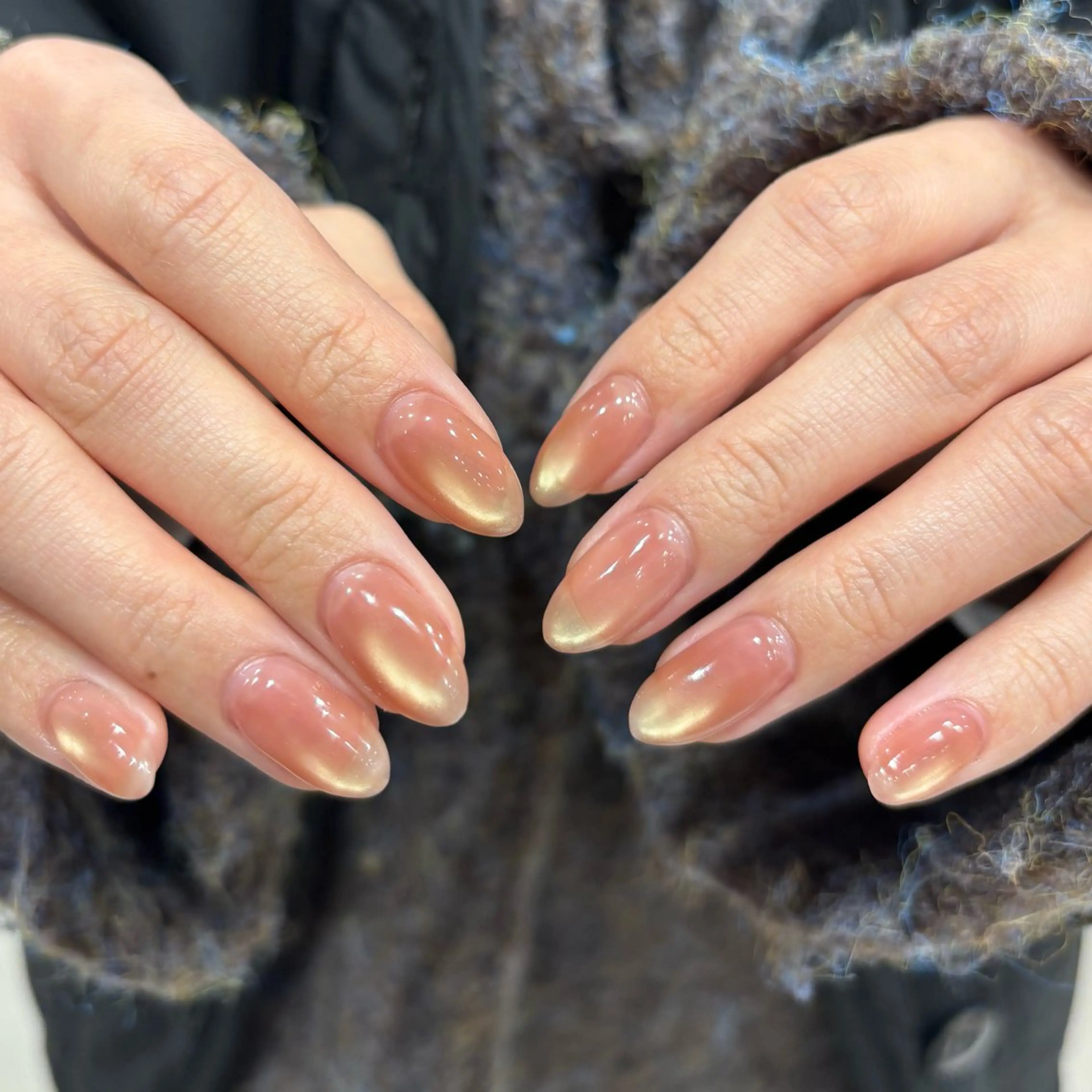 ネイル ゴールド ハンドネイル N° nail_ fuyukaのネイルデザイン