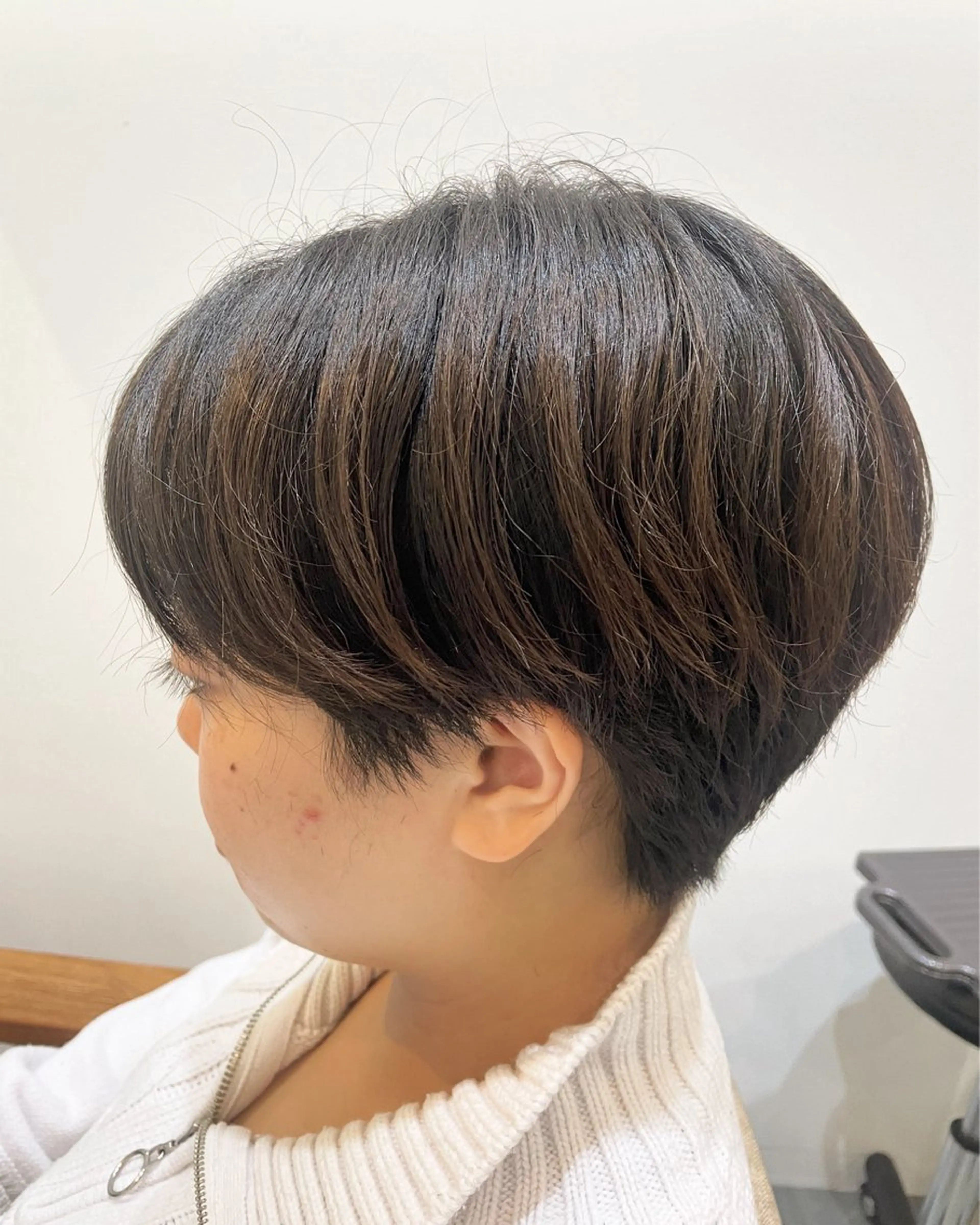 ショート ハンサムショート ハイライト ショートヘア 似合わせスタイル🪮 🌿まなべさとみ🌿のヘアスタイル