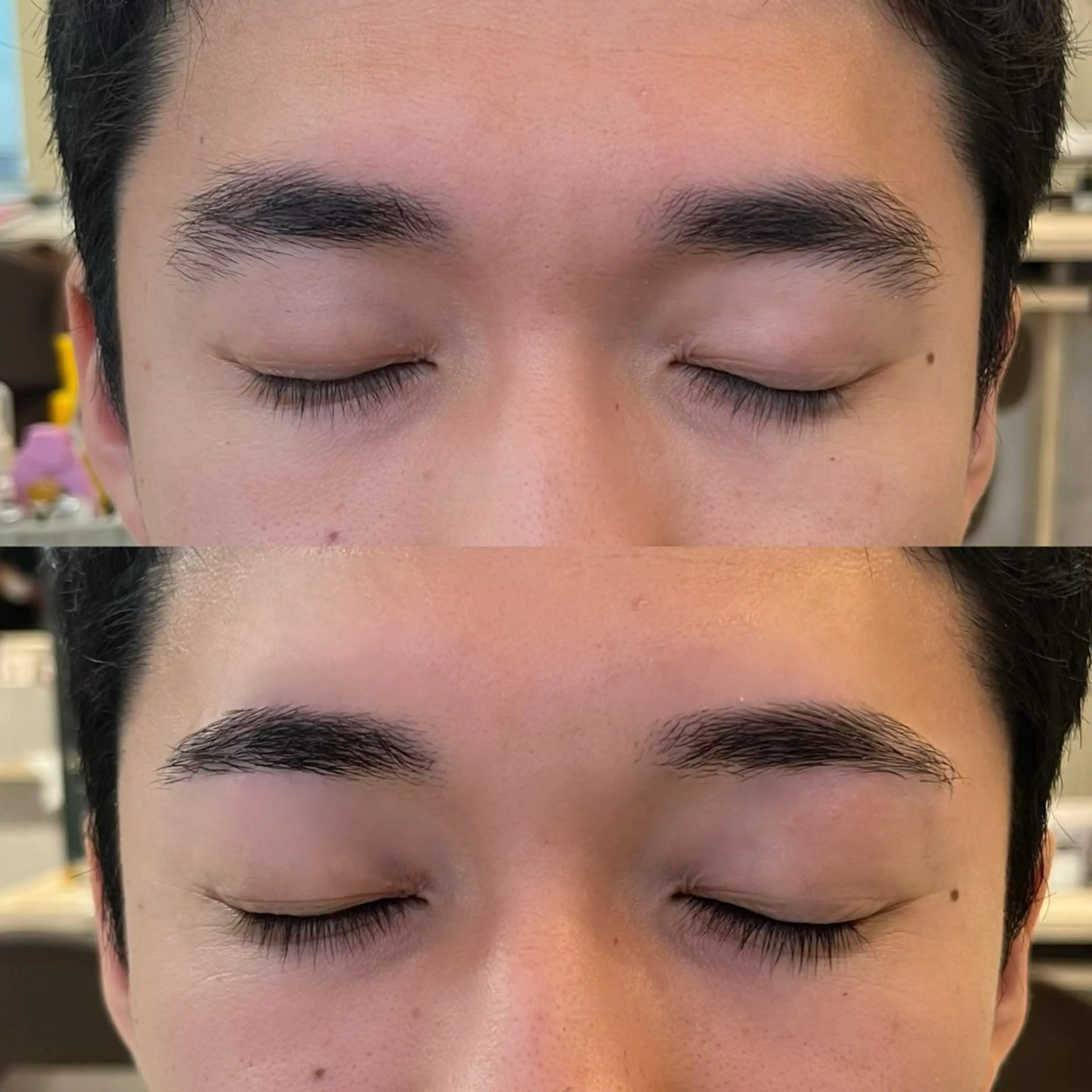 アイブロウ ワックス脱毛 小川 夏実のヘアスタイル