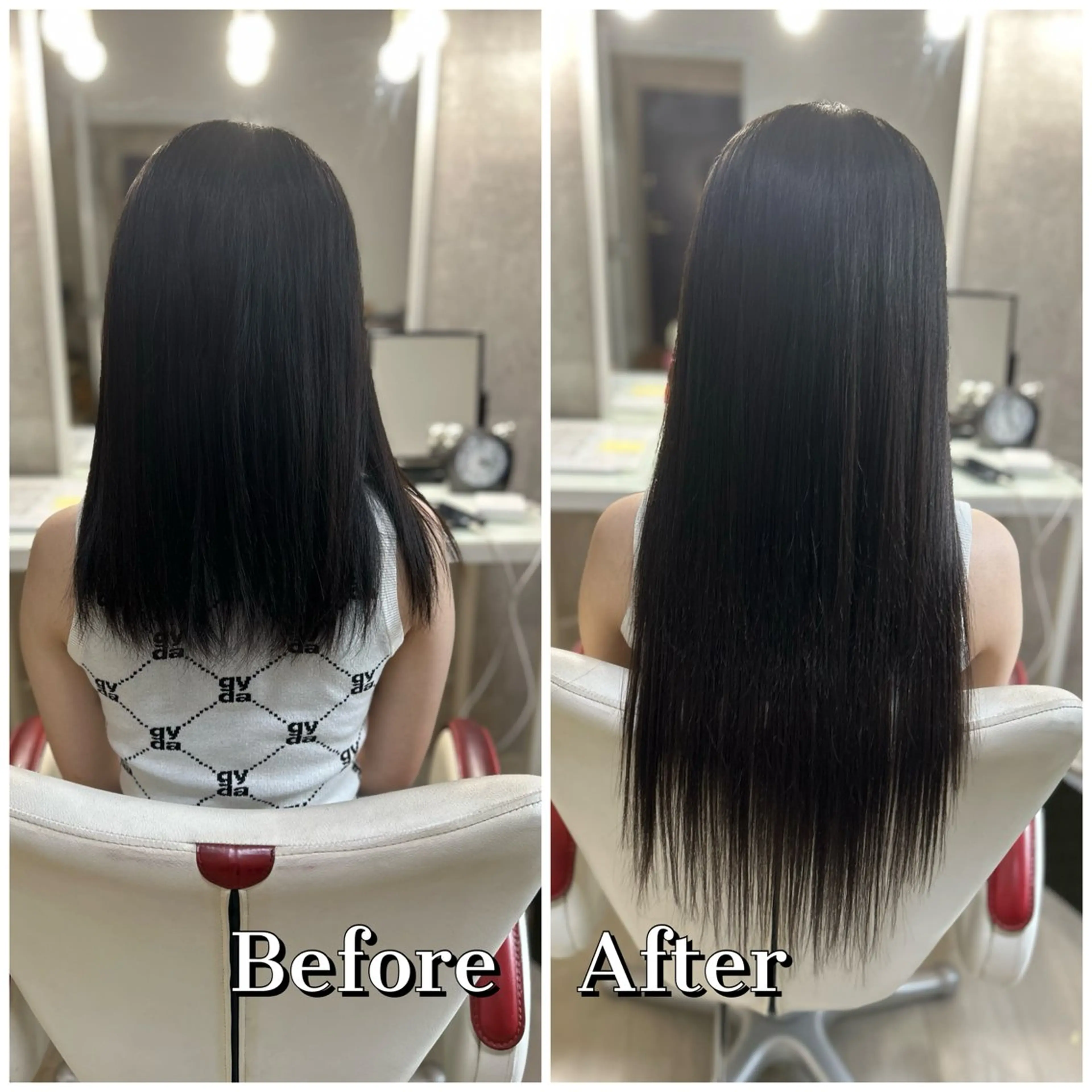 ロング エクステ 🫧ドレスアップ 南草津店🫧のヘアスタイル