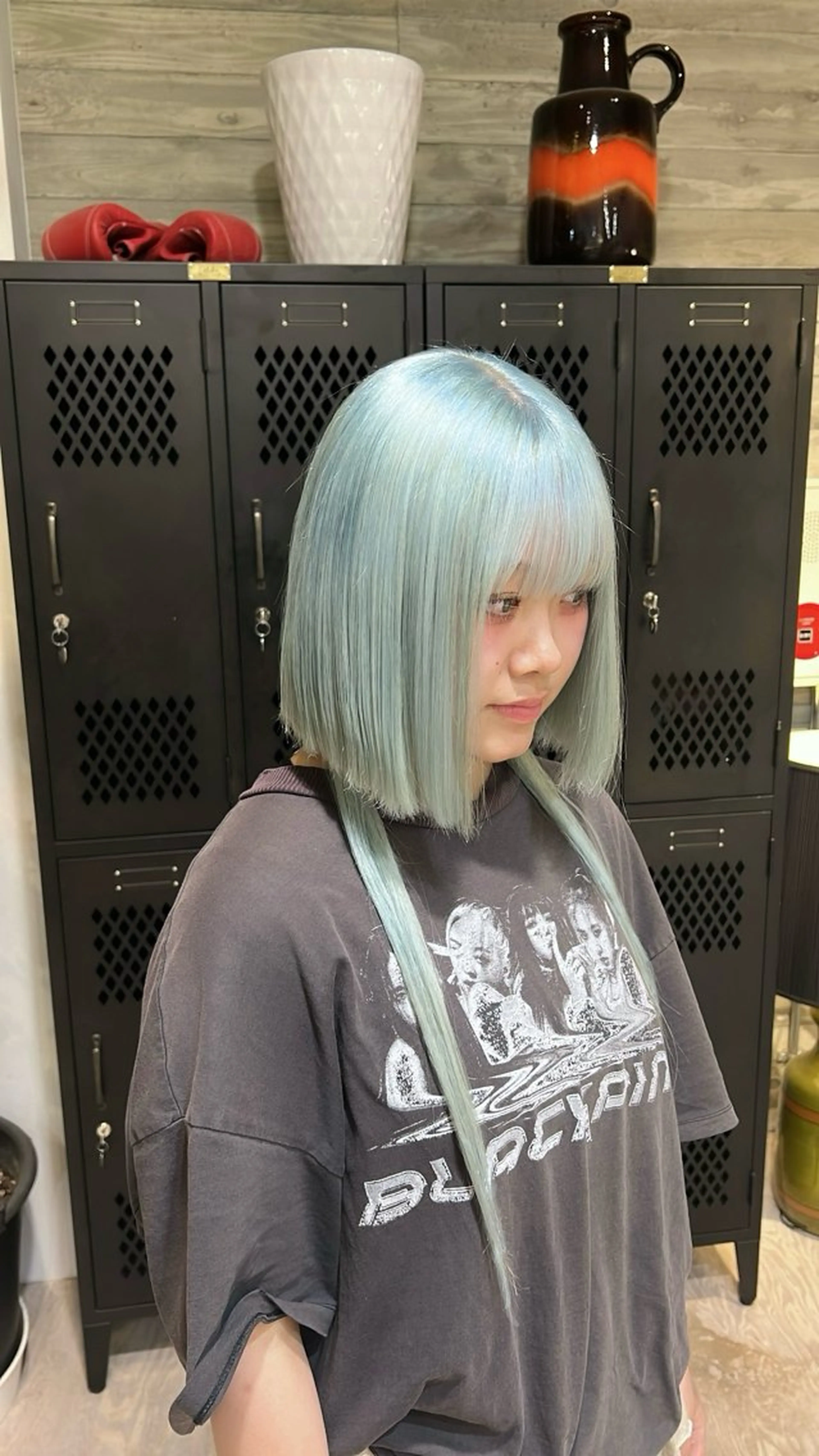 カラー ヘアカラー トリートメント RINA .のヘアスタイル