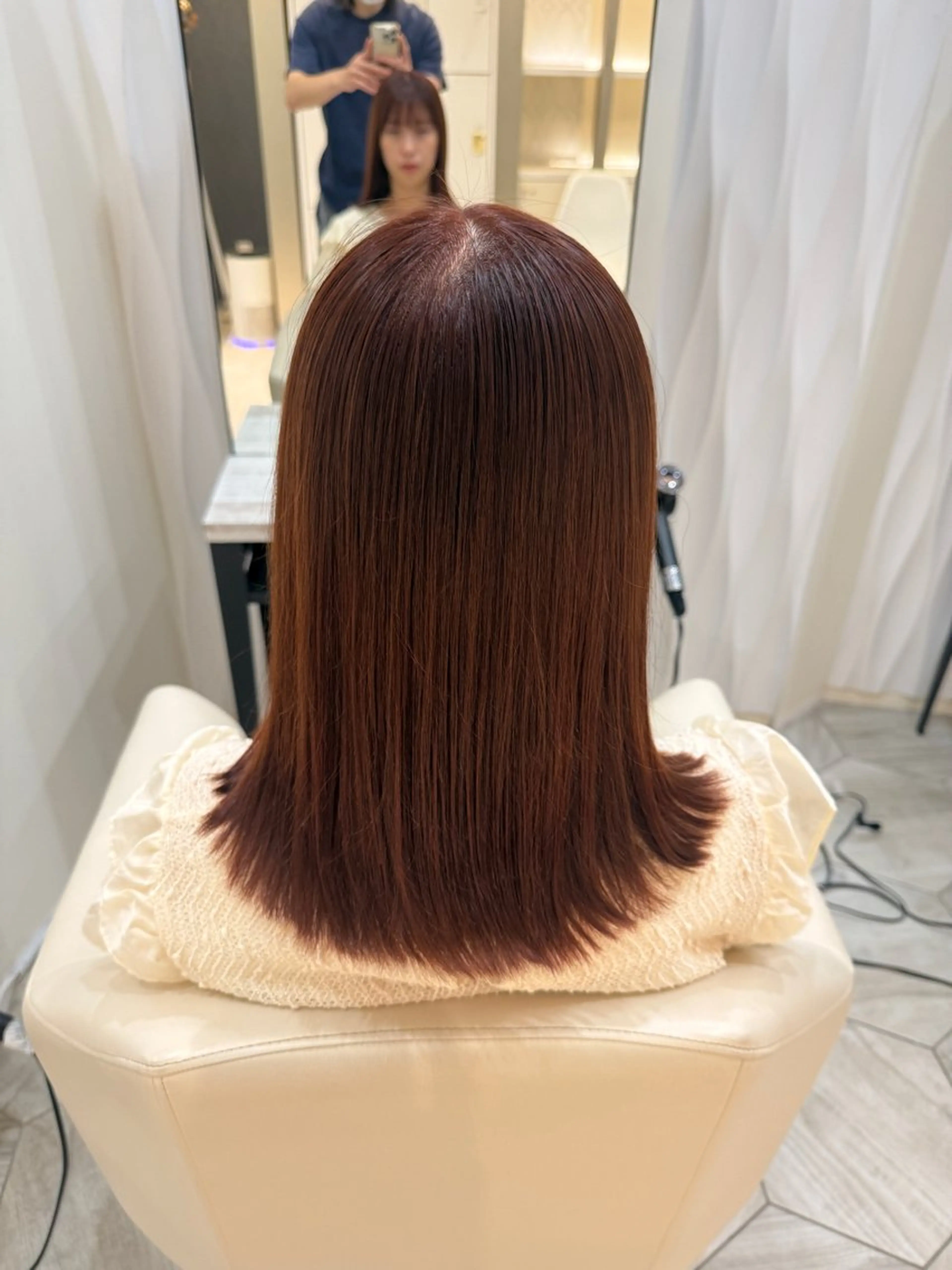 カラー ヘアカラー トリートメント 💎美髪矯正特化💎 ハルヒコのヘアスタイル