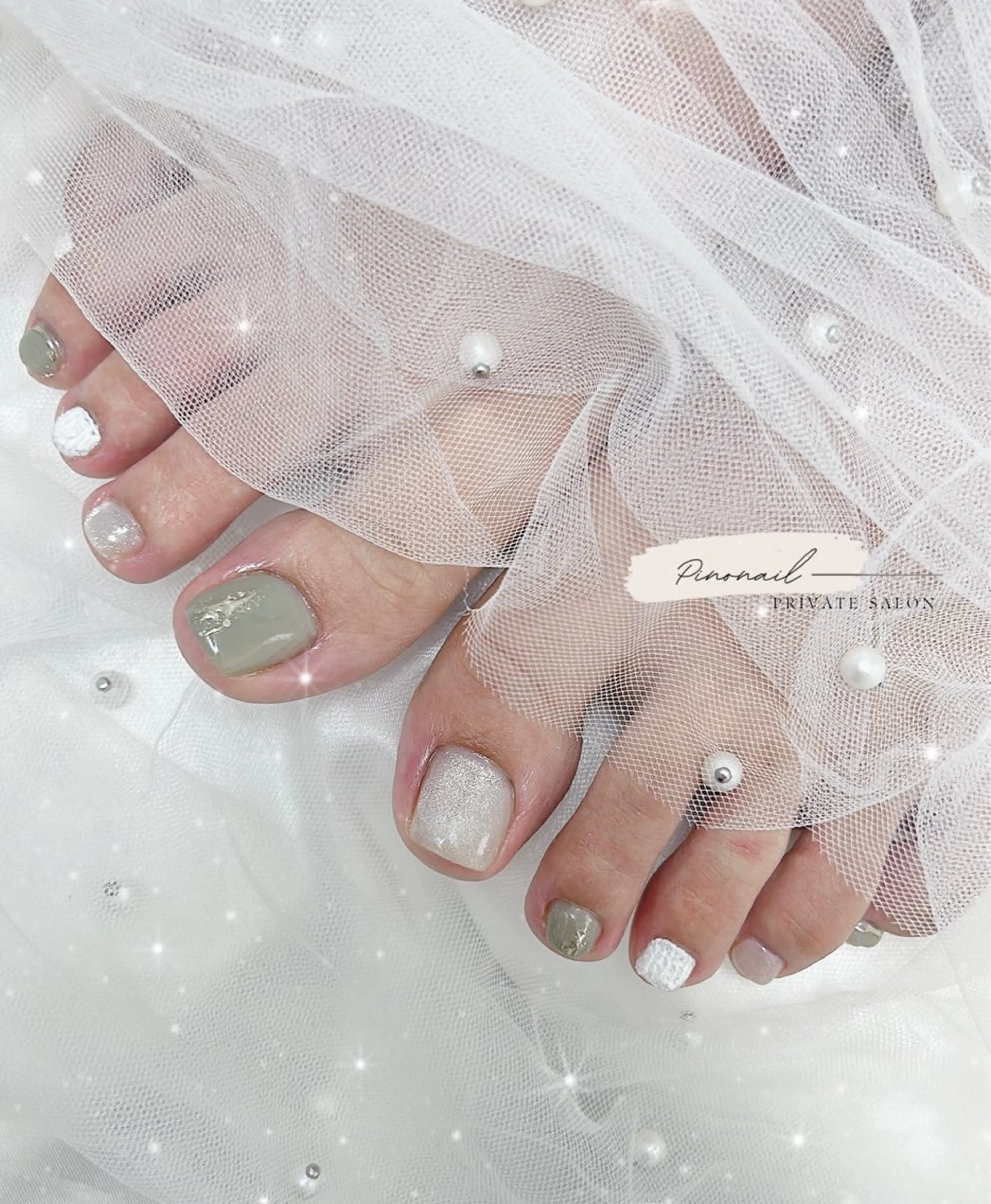 ネイル フットネイル pinonail所属・Pino Nailのネイルデザイン