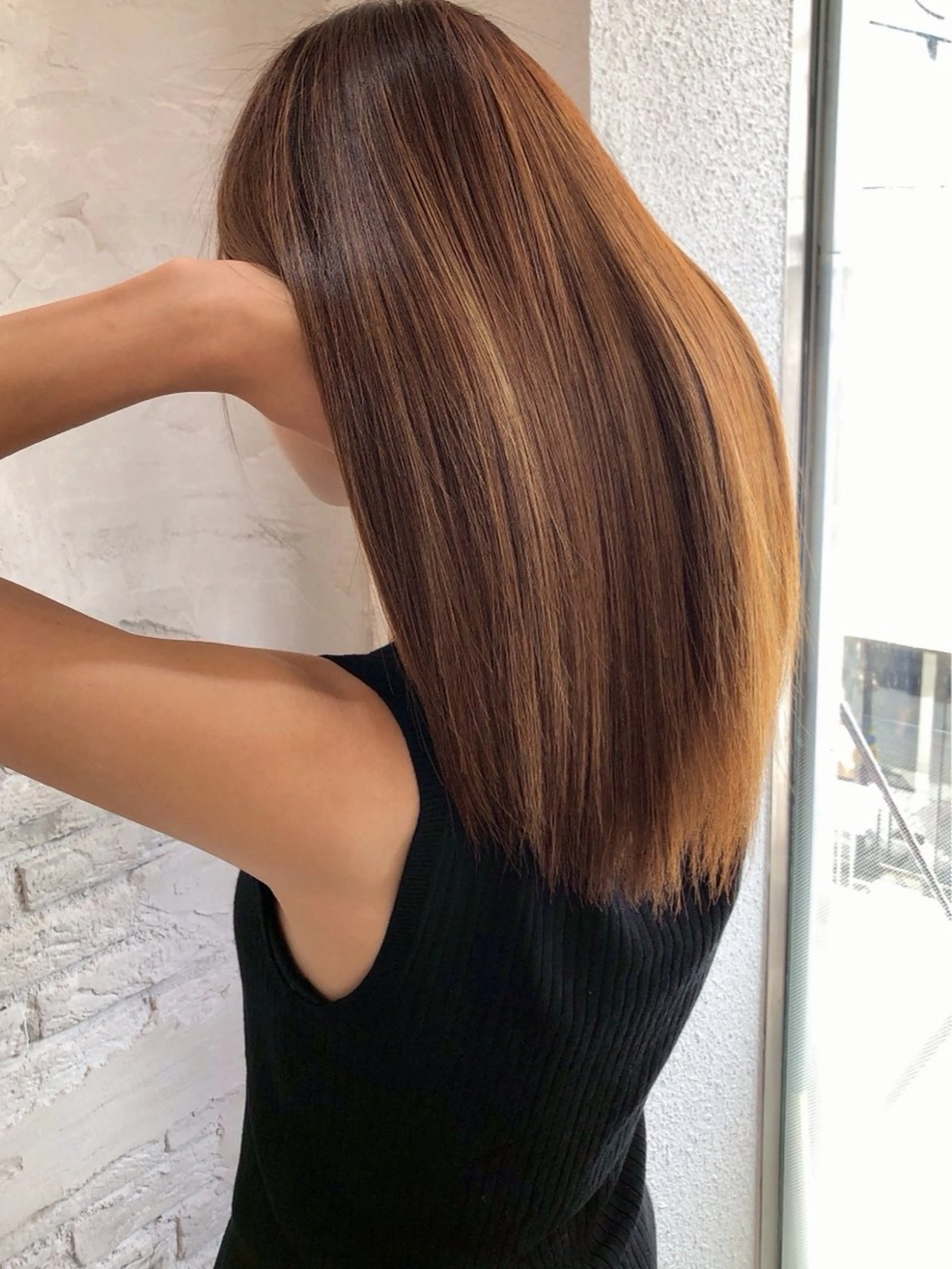 ロング カラー 【LoE】阿倍野| 天王寺|noa🌷のヘアスタイル