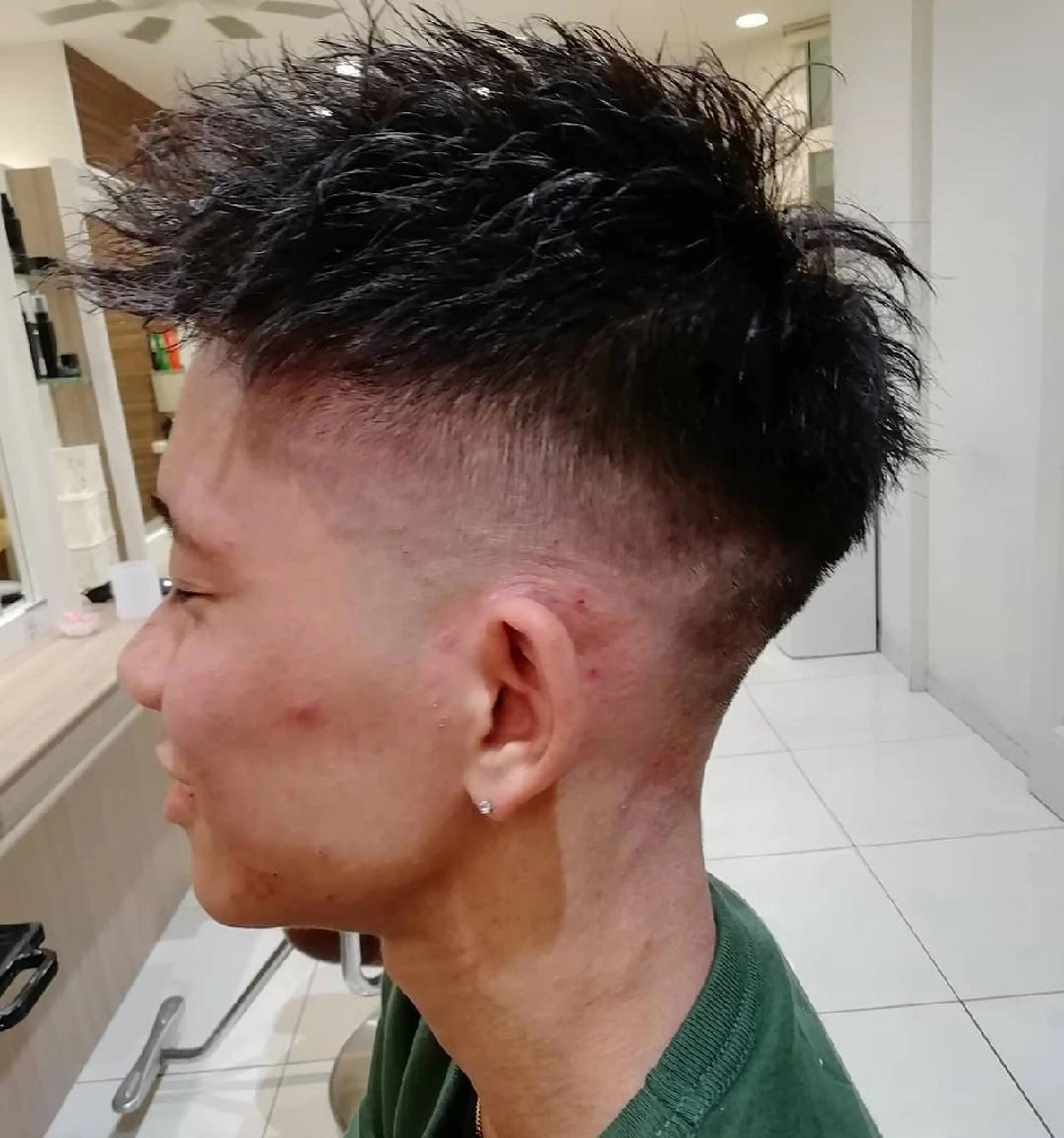 メンズ ショート パーマ Ash 店長 木村 和人のヘアスタイル