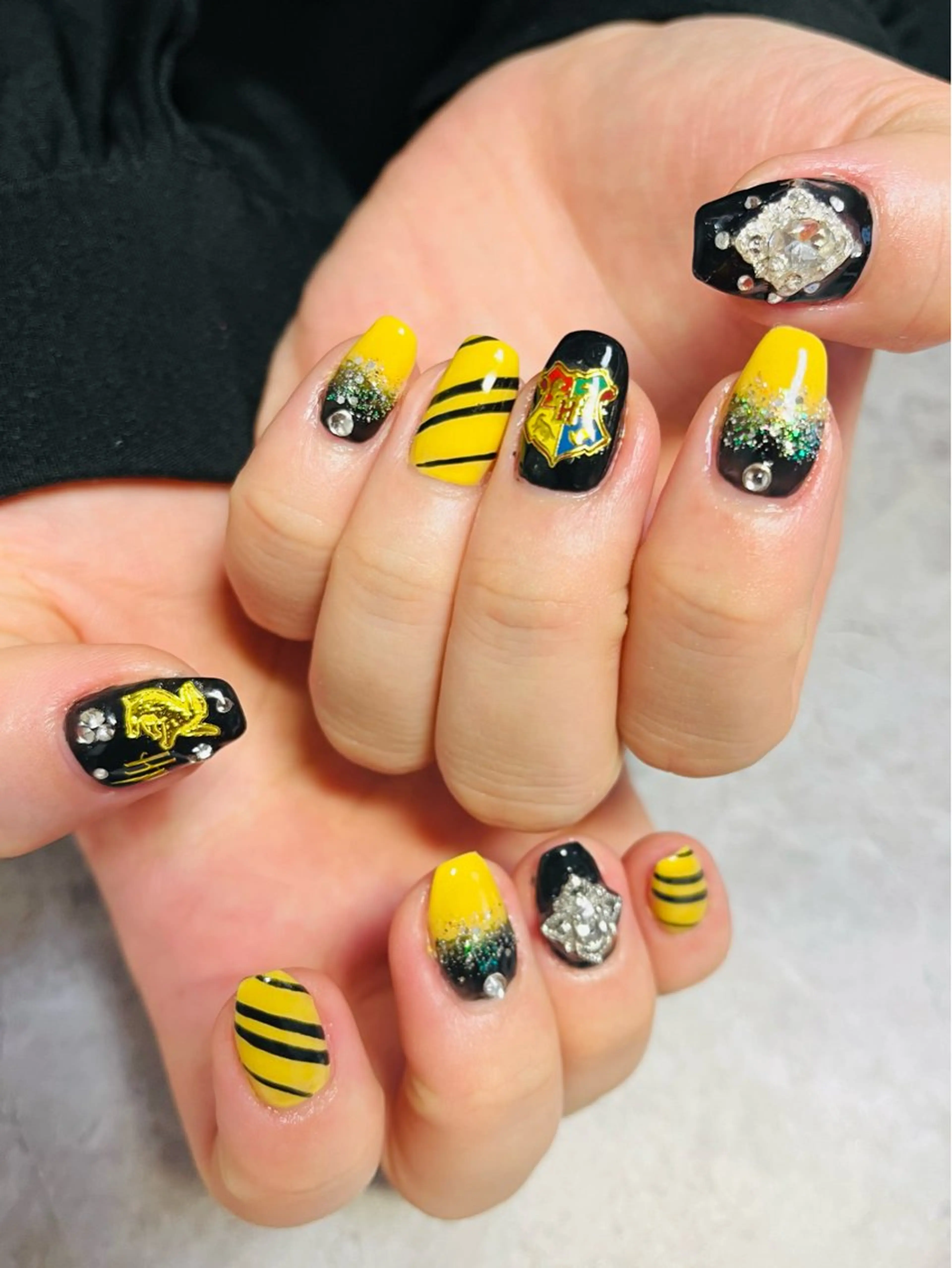 ネイル 持ち込み ハンドネイル ハンドケア ベテランネイル cnc  nailのネイルデザイン