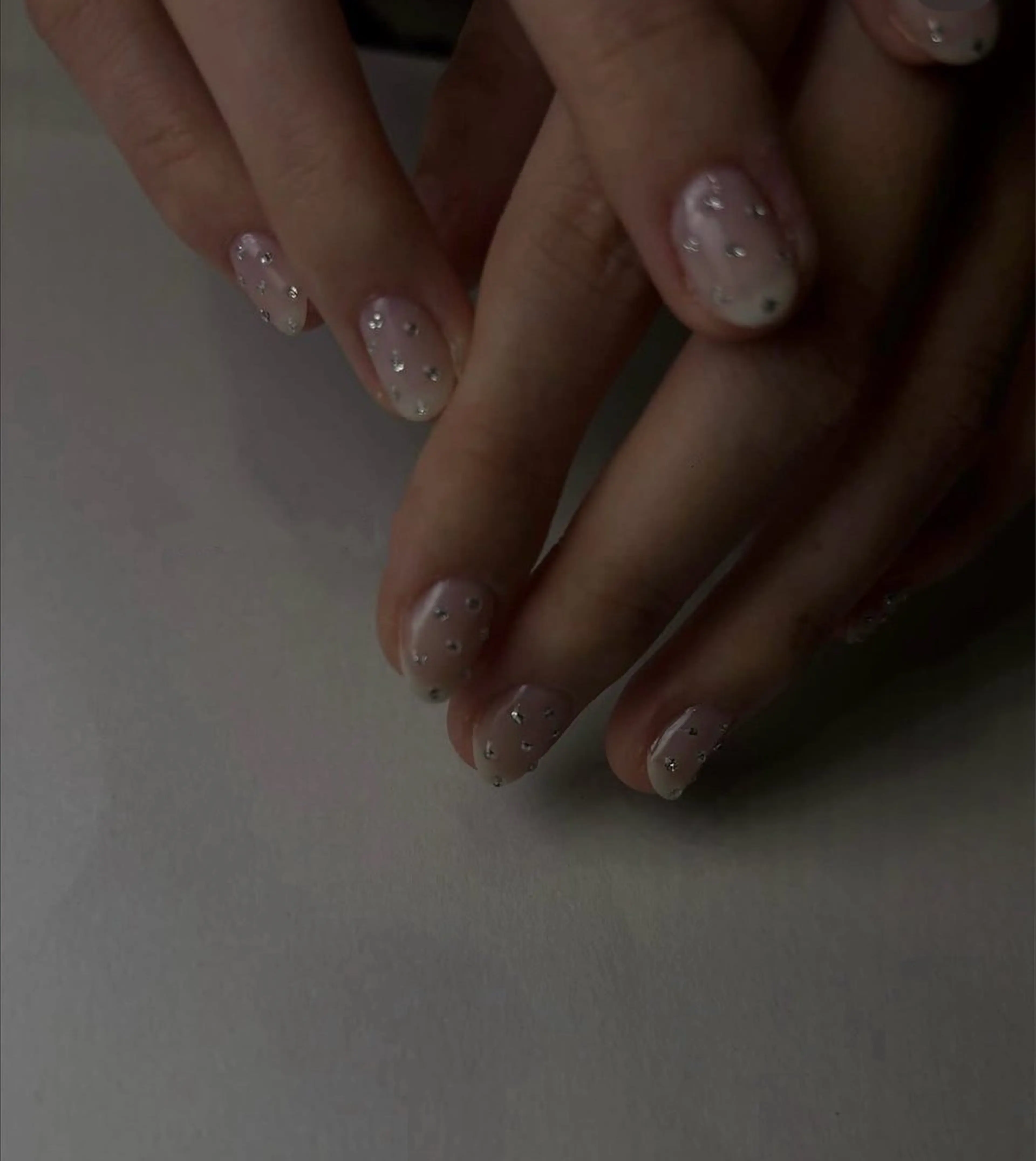 ネイル ハンドネイル 手描き🌸ニュアンス monny nailのネイルデザイン