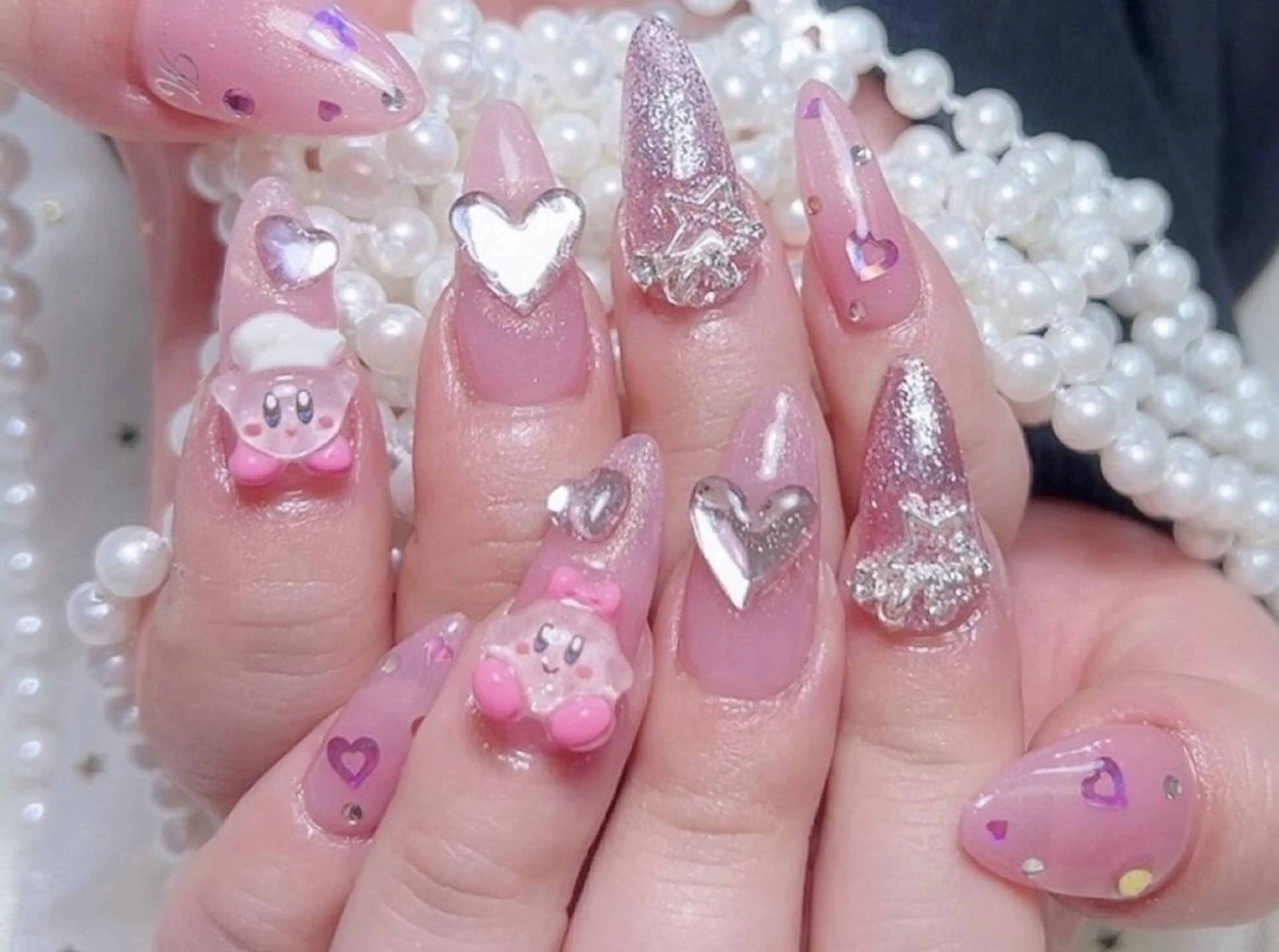 ネイル 🐳彩羽チップ 長さだし専門🐳のネイルデザイン