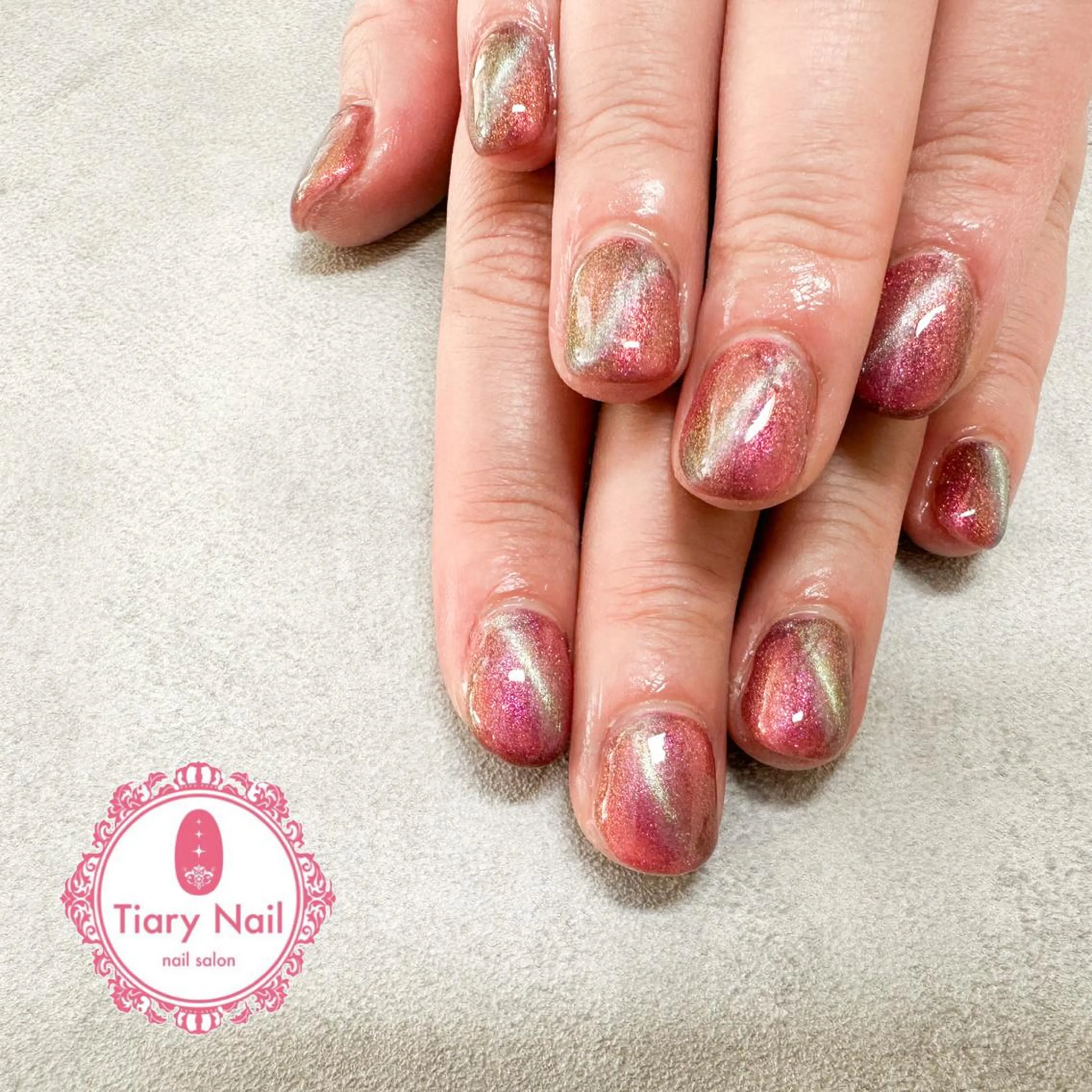 ネイル tiarynail K K🐼のネイルデザイン