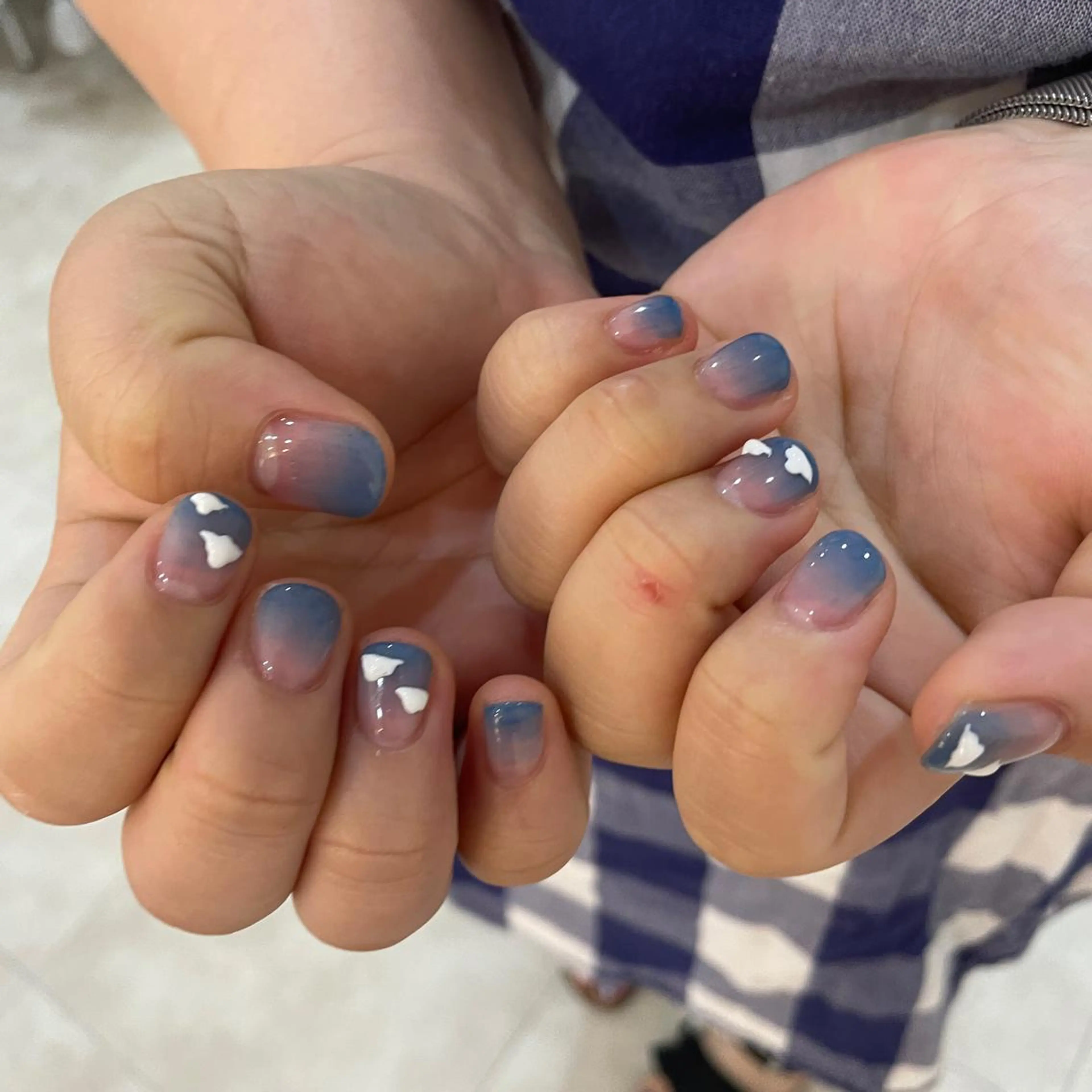 ネイル ハンドネイル フットネイル ゆびノさき茨木店 ニュアンス/アートのネイルデザイン