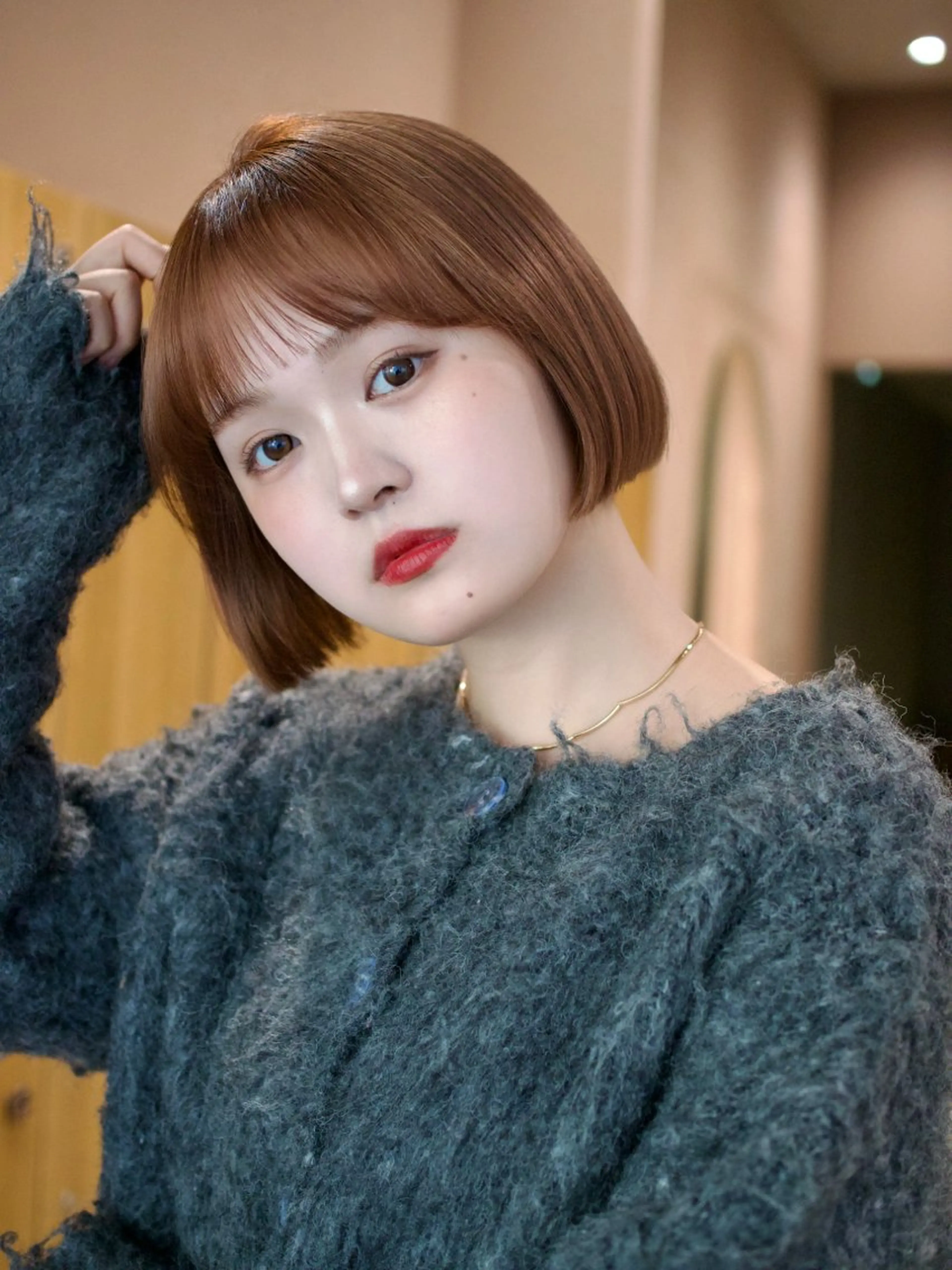 ショート カラー 越後 遥/ 透明感カラー🪞🤍のヘアスタイル