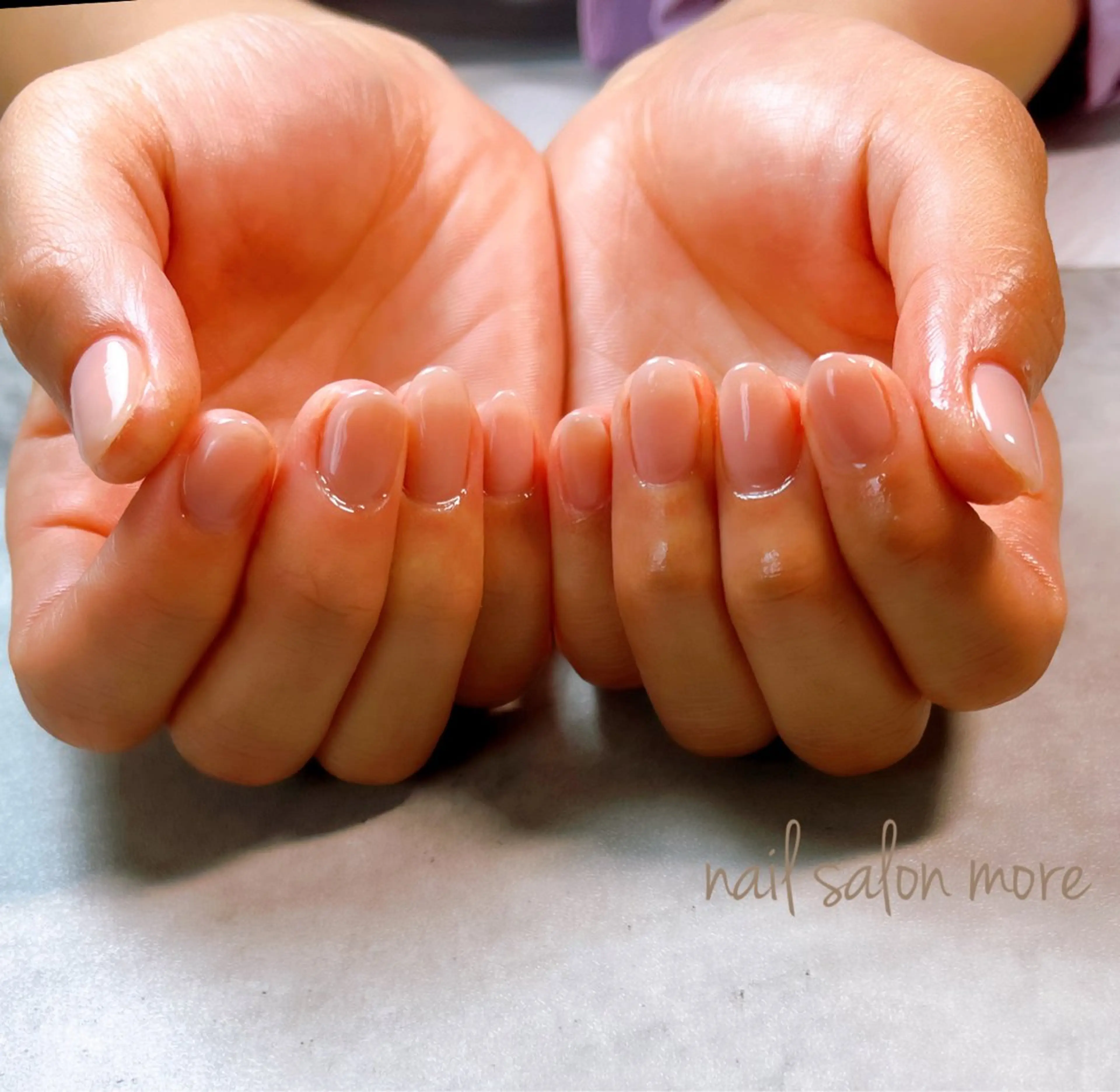 ネイル ワンカラーネイル nail salon moreのネイルデザイン