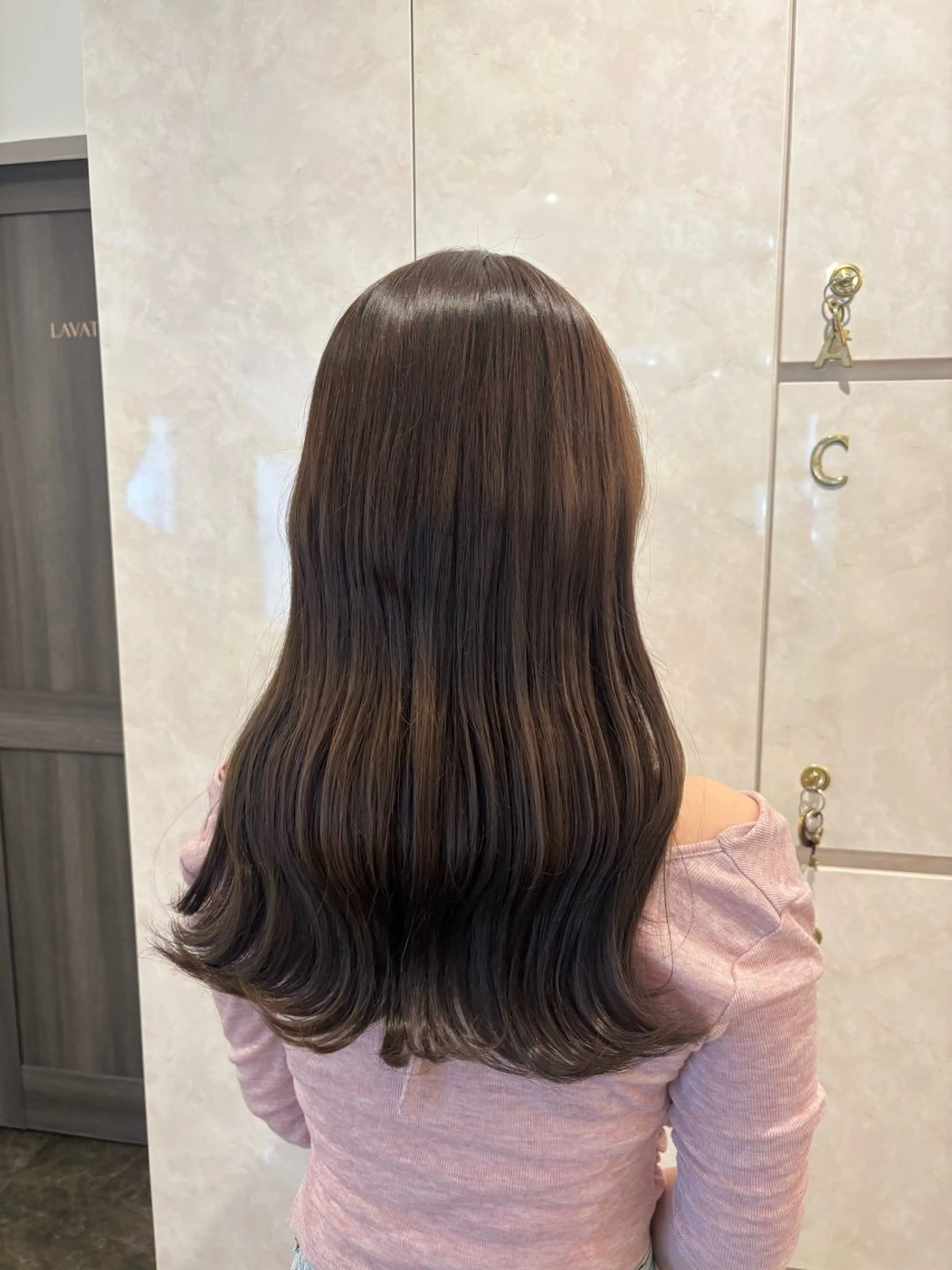 ロング ヘアカラー Nakano Noaのヘアスタイル