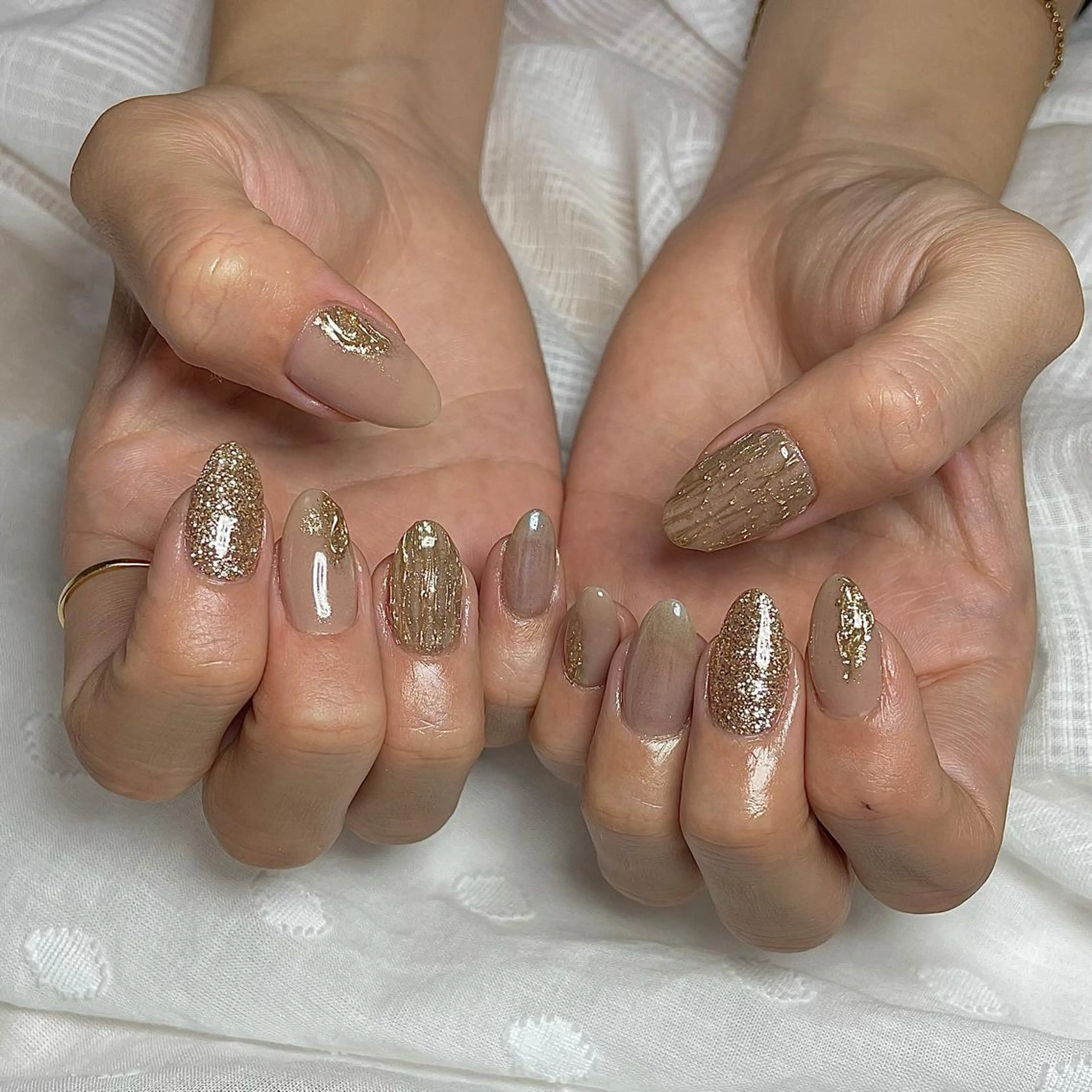 ネイル 持ち込み ハンドネイル Nailsalon BLOOM🌷 山崎のネイルデザイン