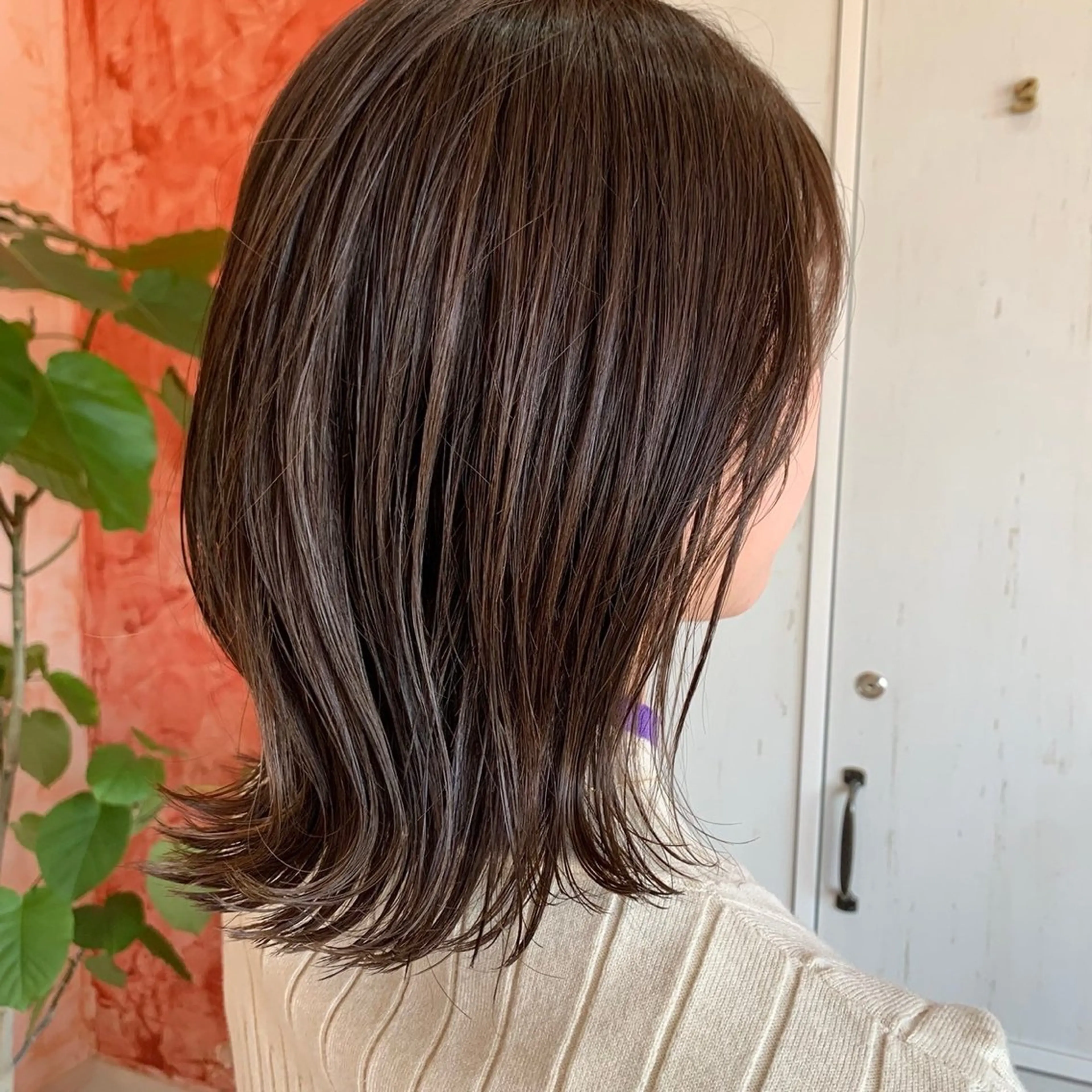 ミディアム カラー 、 、のヘアスタイル