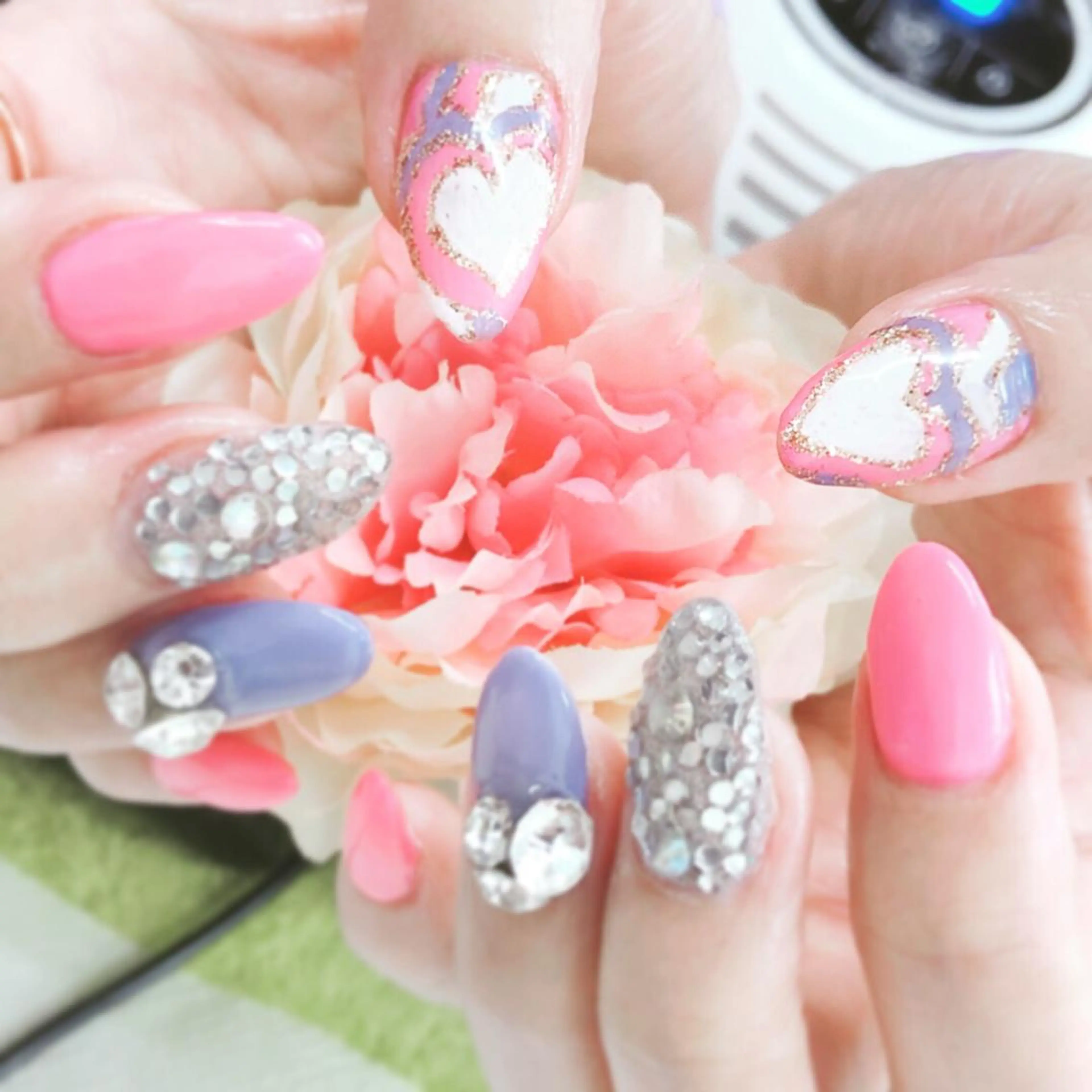 ネイル 長さ出し CHERIMO シェリモのネイルデザイン