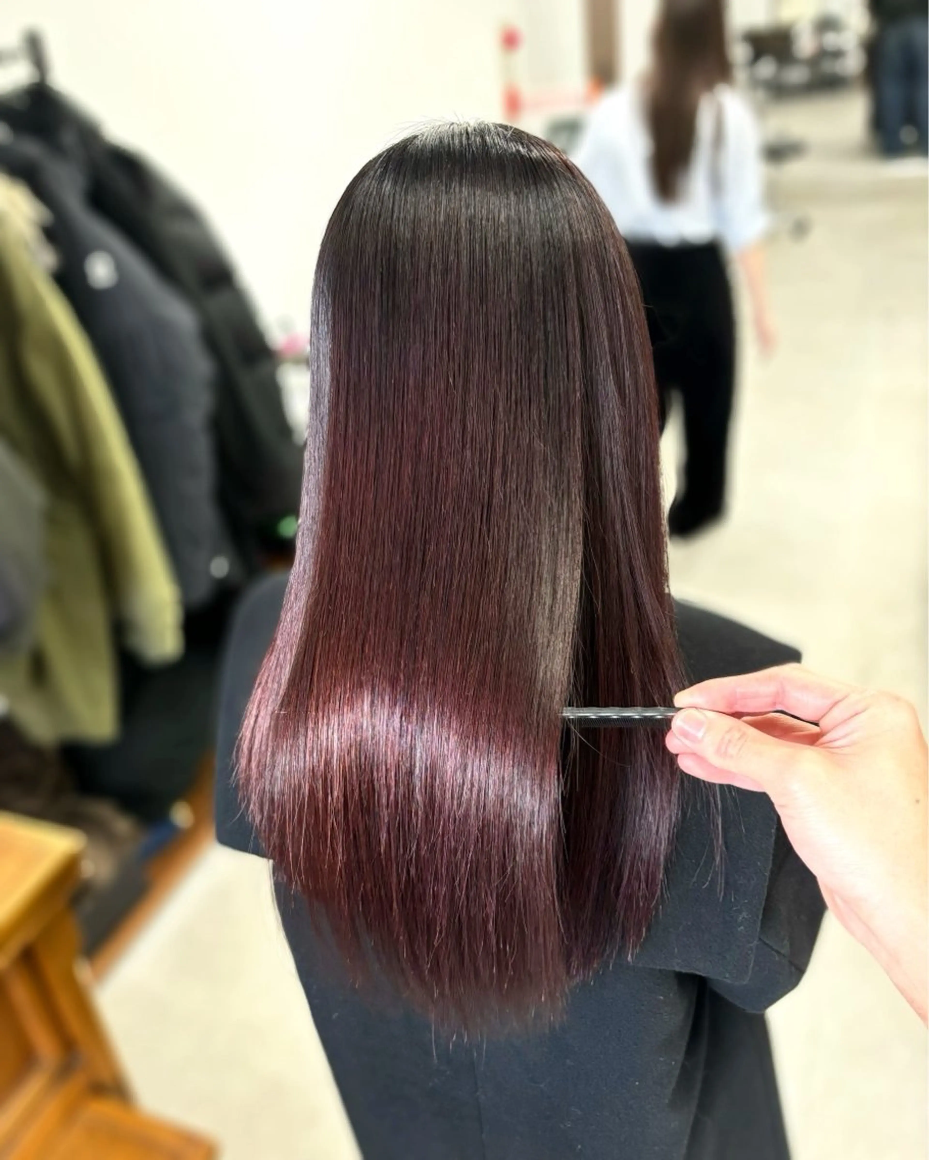 初回✨うる艶ヘアカラー✨️の写真