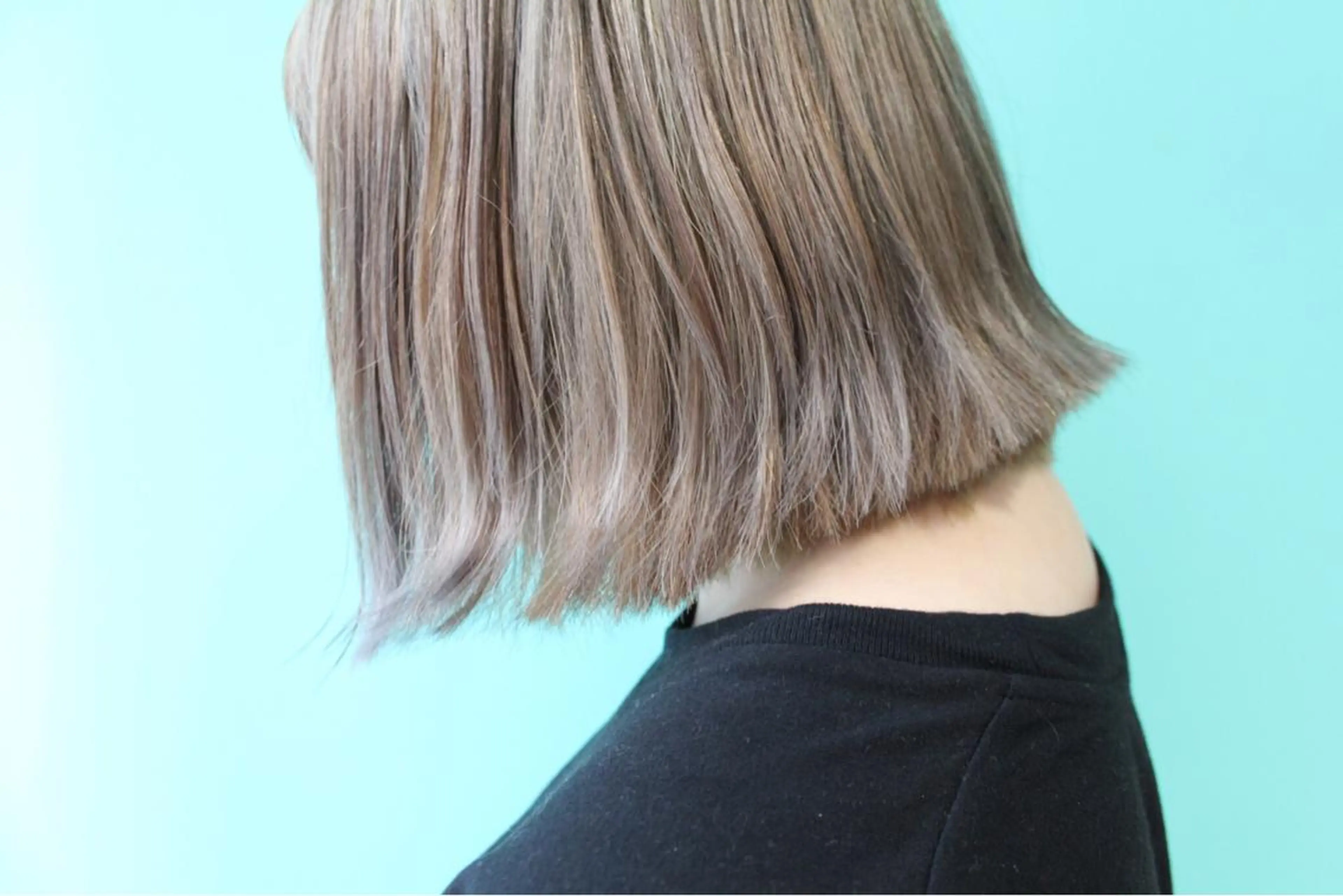 ミディアム カラー 堺 鳳 ママ美容師 yukariのヘアスタイル