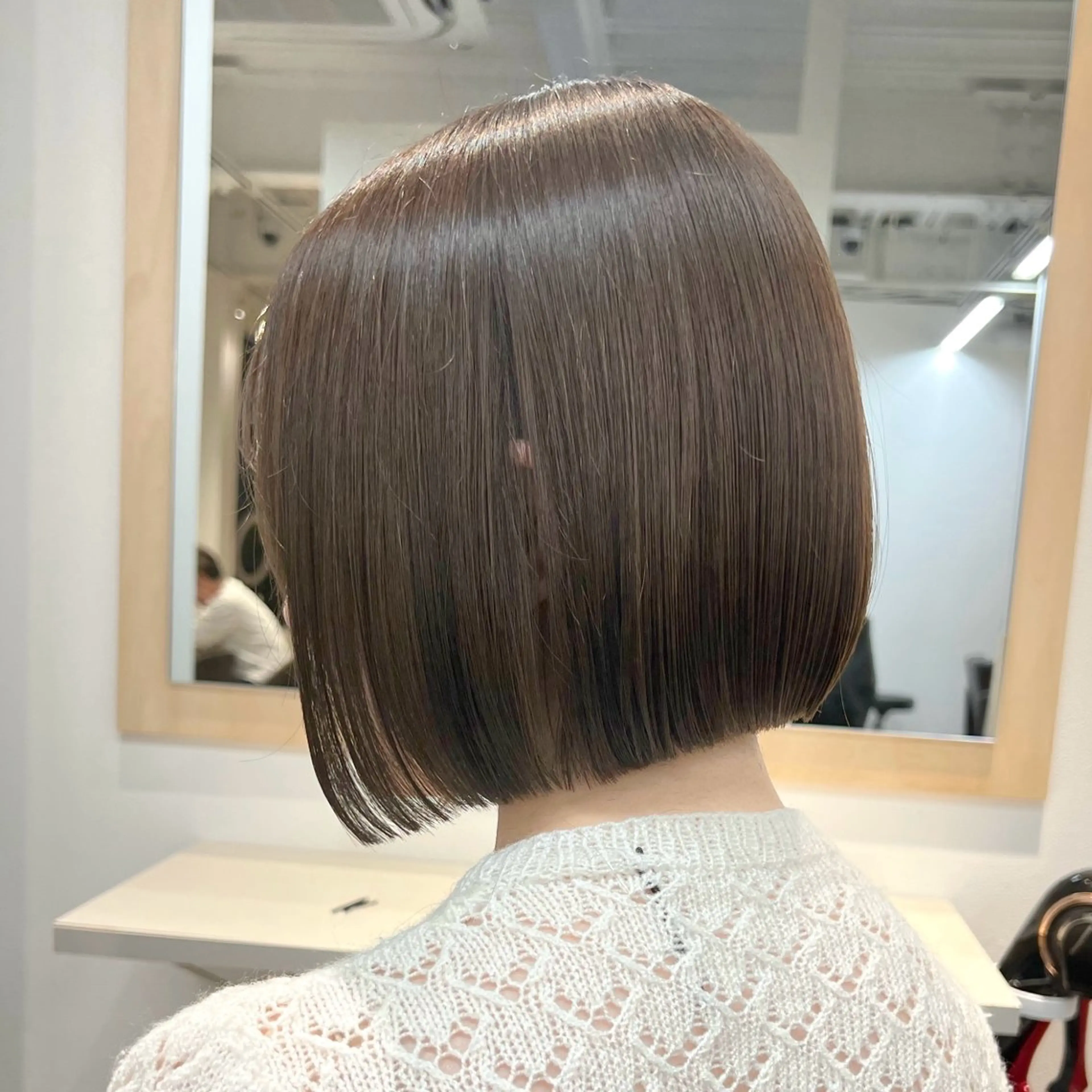 ショート 前下がりボブ ボブ カット 🌈髪質改善特化🌈 縮毛矯正/原口純平のヘアスタイル