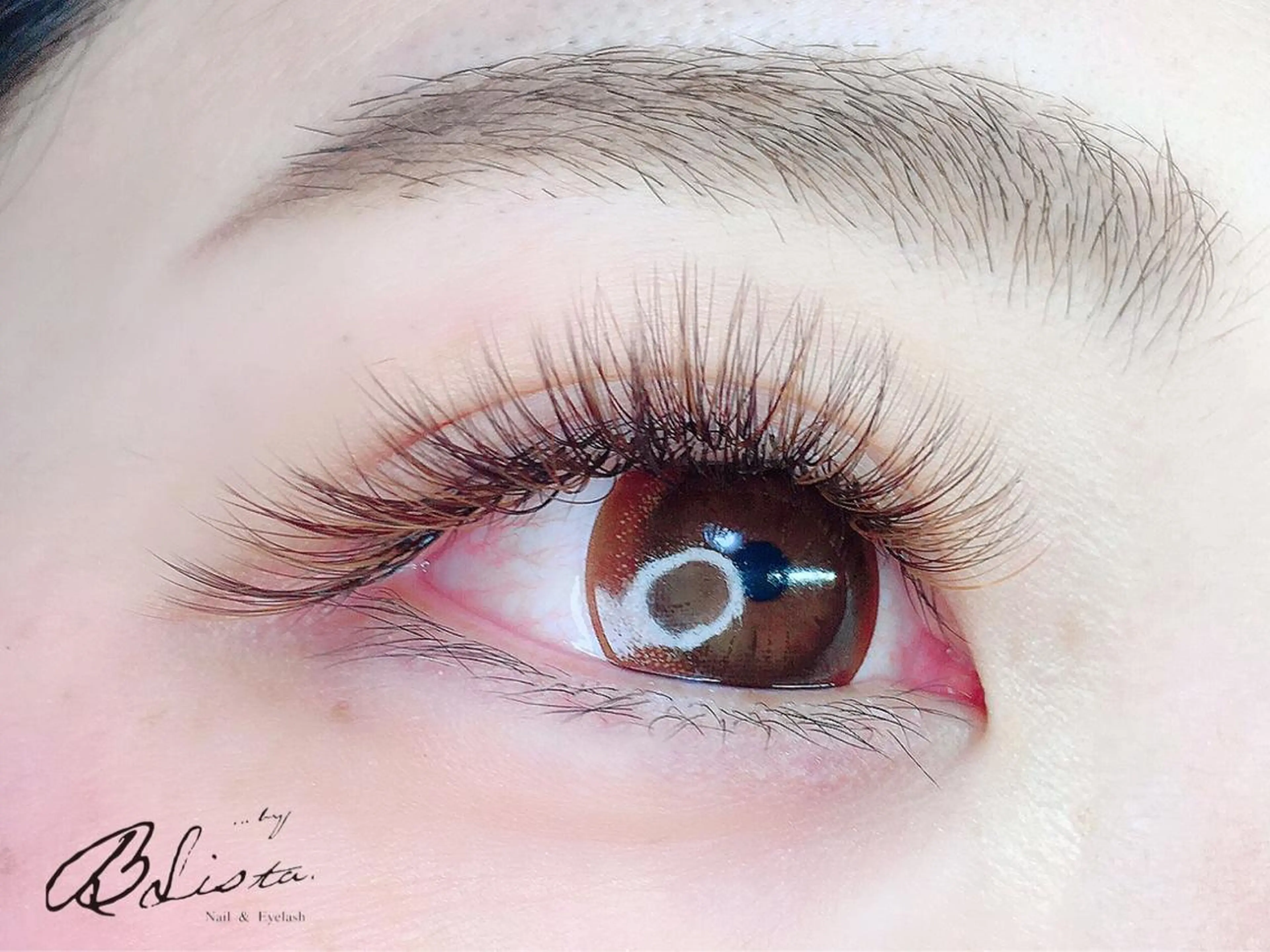 マツエク・マツパ カラーマツエク ボリュームラッシュ BLista. Mayのマツエク・マツパデザイン