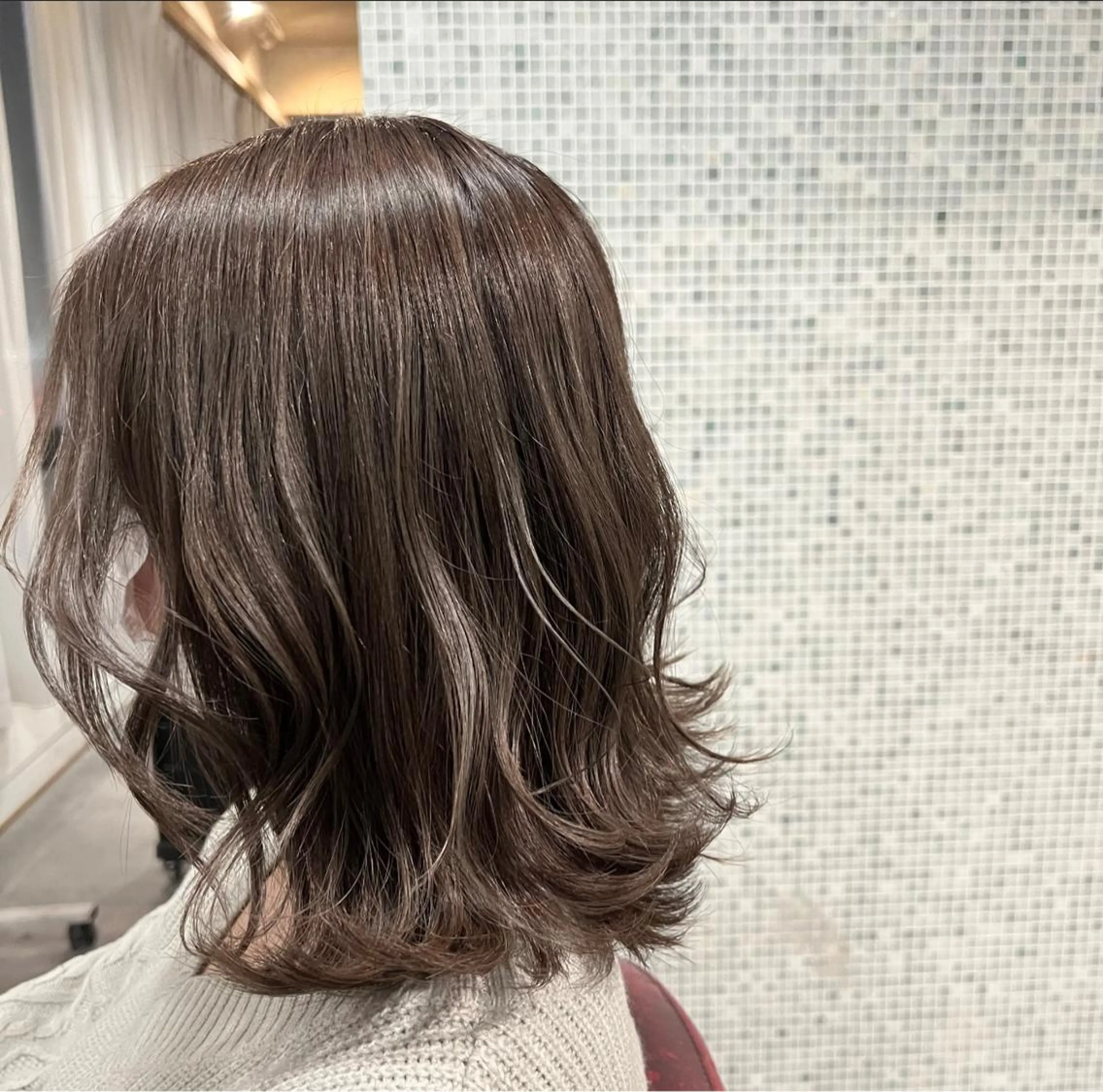 カラー アッシュ 外国人風カラー レイヤーパーマ＊ NOBUのヘアスタイル