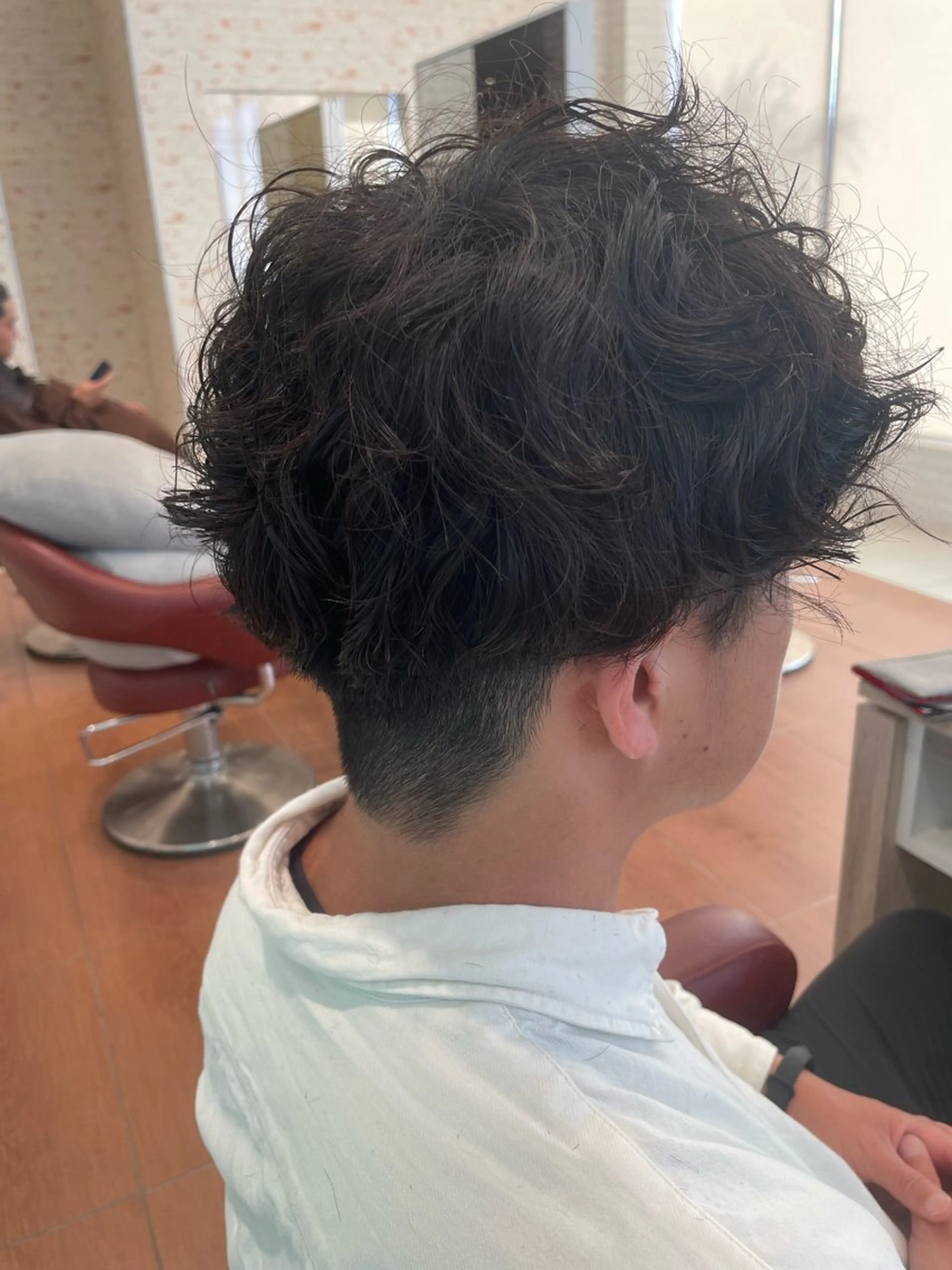 パーマ メンズ メンズパーマ スパイラルパーマ AOI soenのヘアスタイル