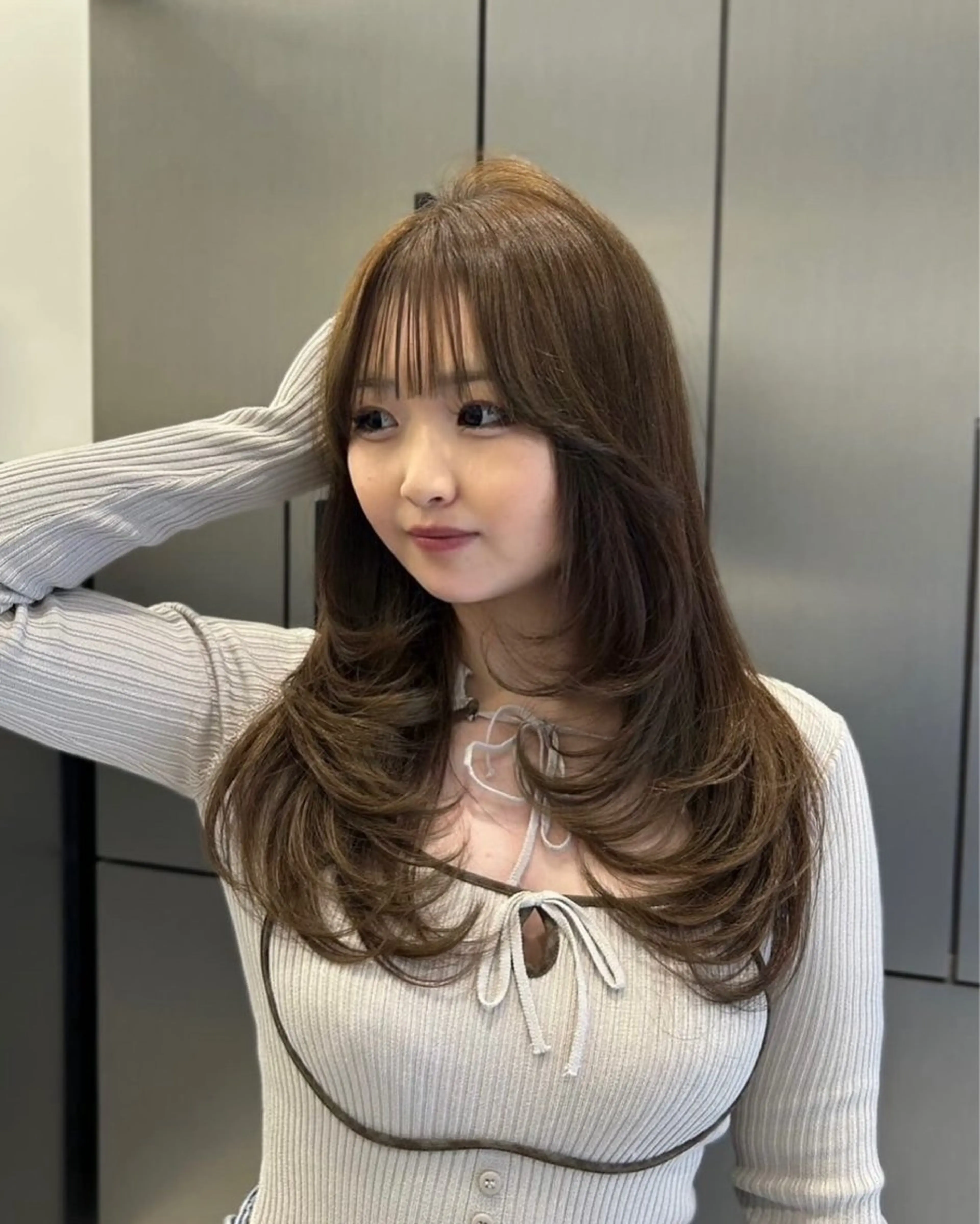 ロング レイヤーカット 大人レイヤー/艶美髪 🇺🇸TOMONAのヘアスタイル