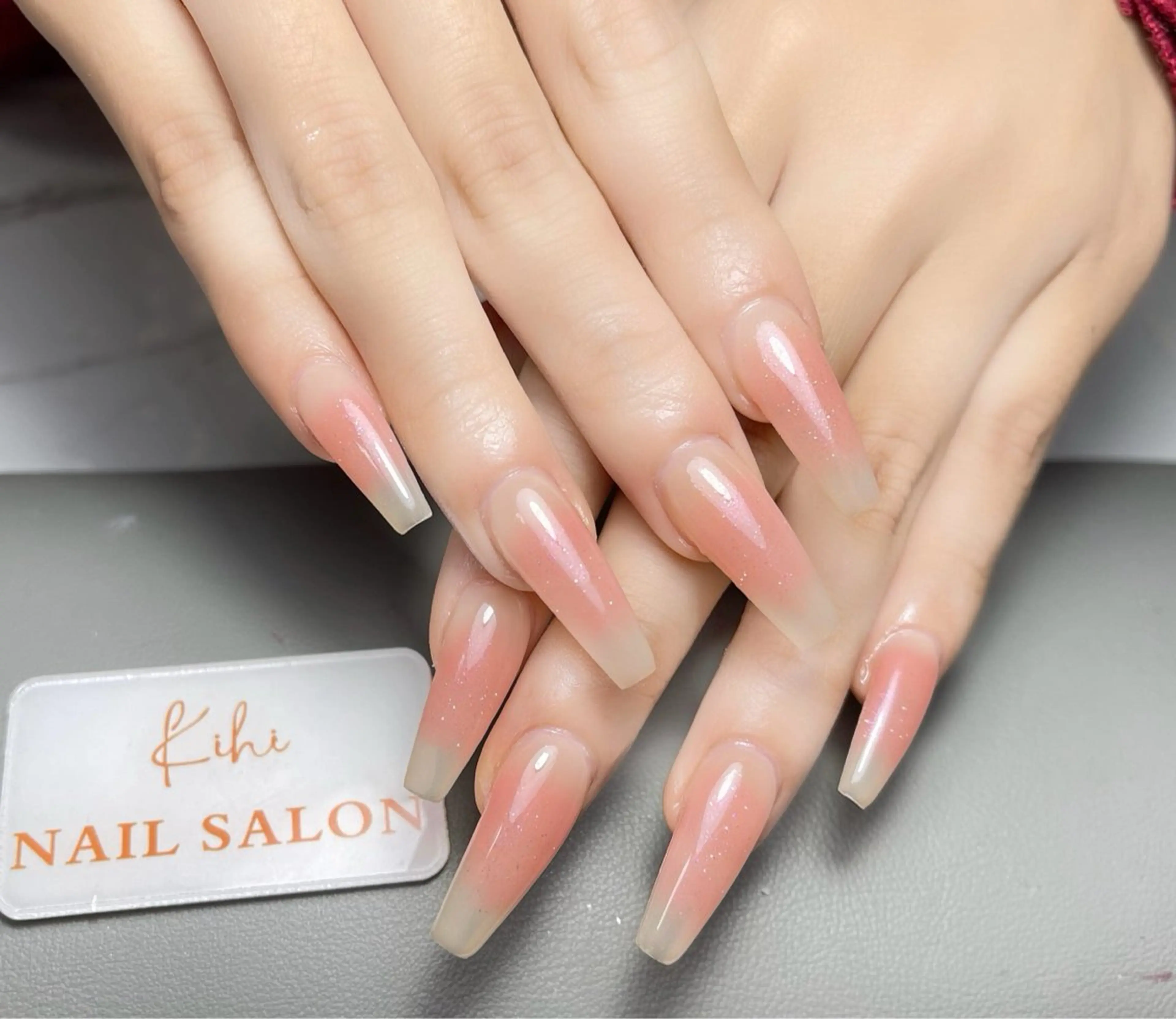 ネイル アートネイル フレンチネイル ジェルネイル グラデーション 韓国ネイル ハンドネイル 💕鈴木ユリ パラジェル/オフ無料のネイルデザイン