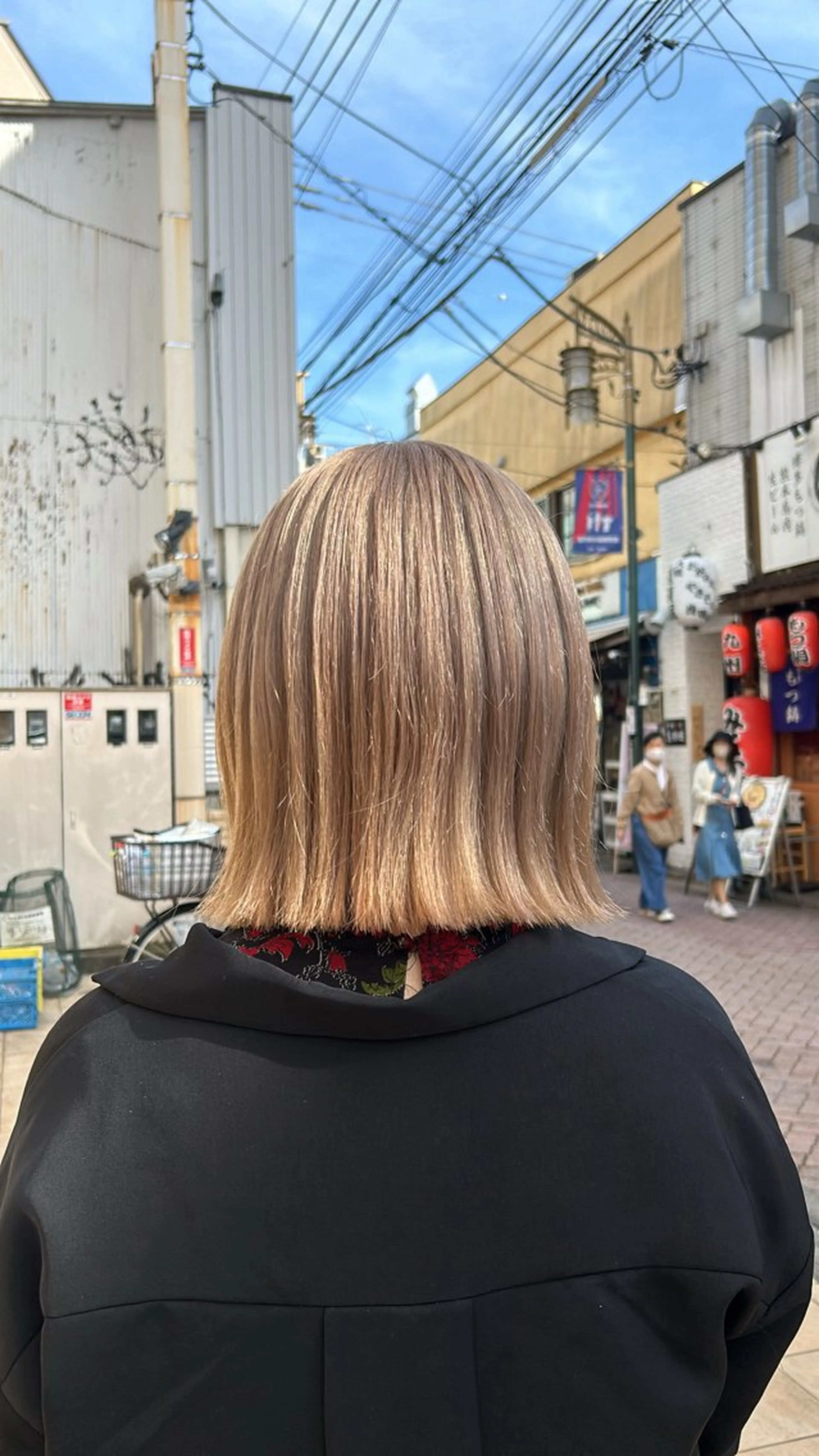 ショート カラー 🦖ミニボブ/ボブ /MOEKA🦕のヘアスタイル