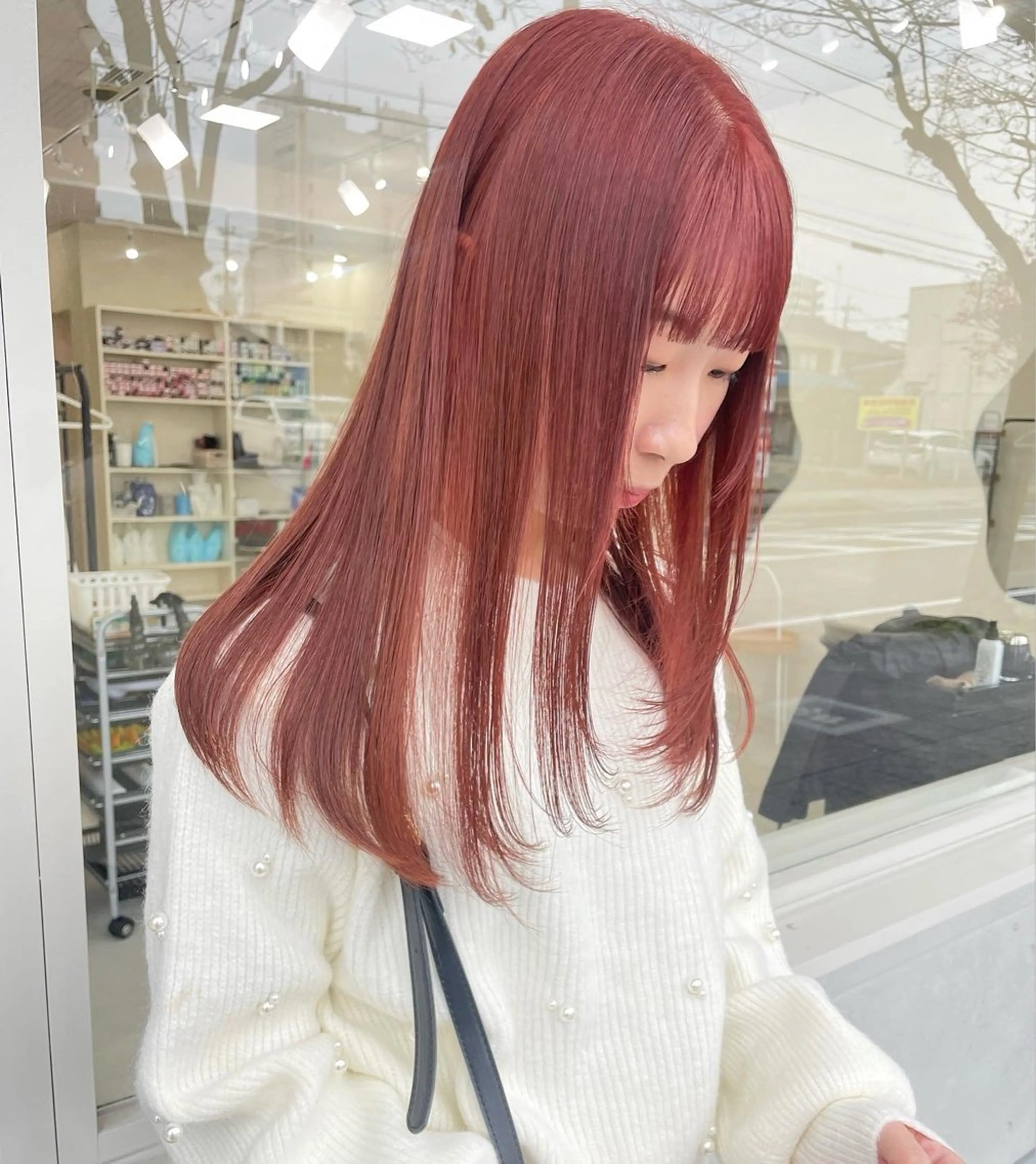 ミディアム mir MIYUのヘアスタイル