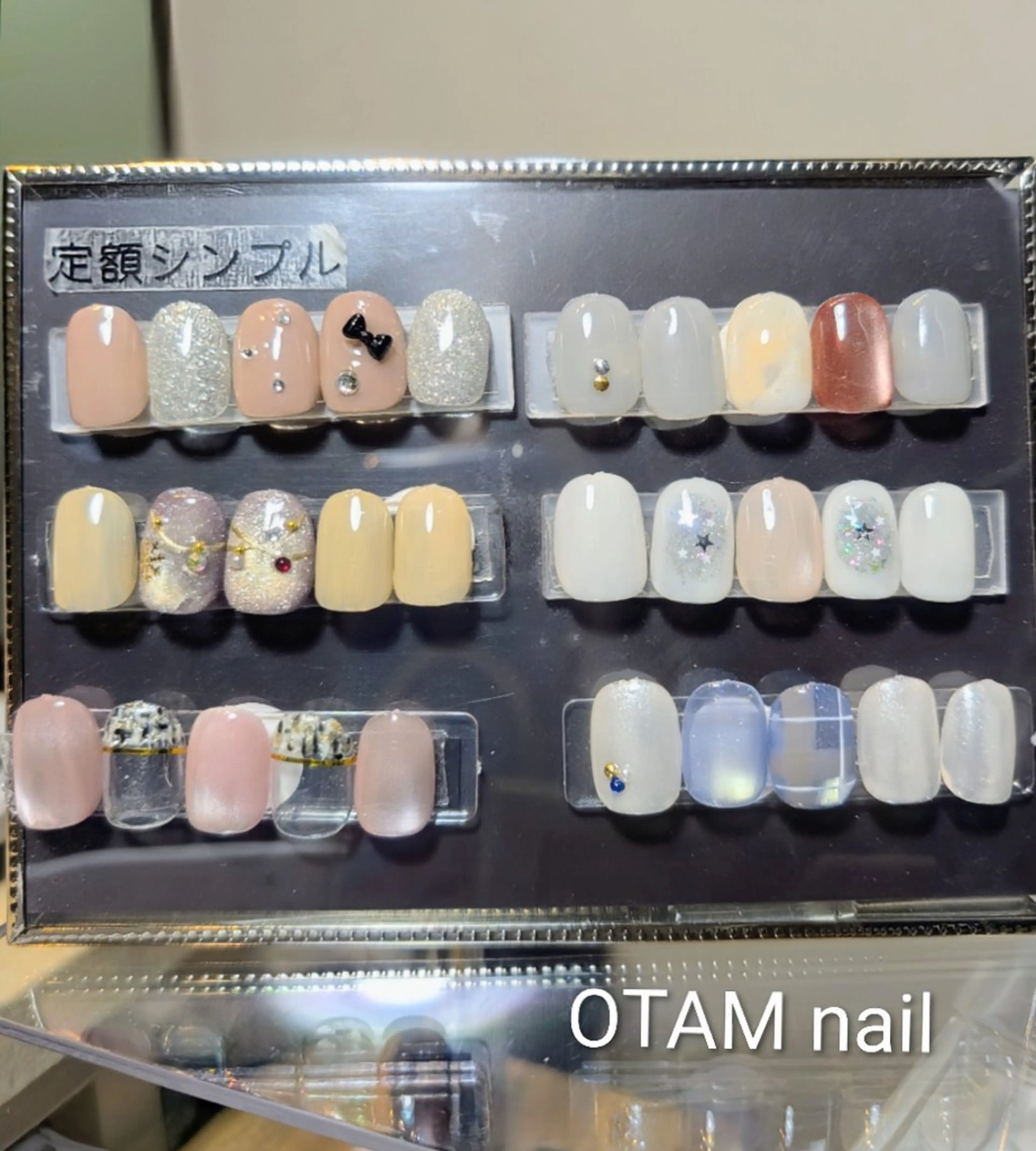 ネイル シンプルネイル ハンドネイル OTAM  nailのネイルデザイン
