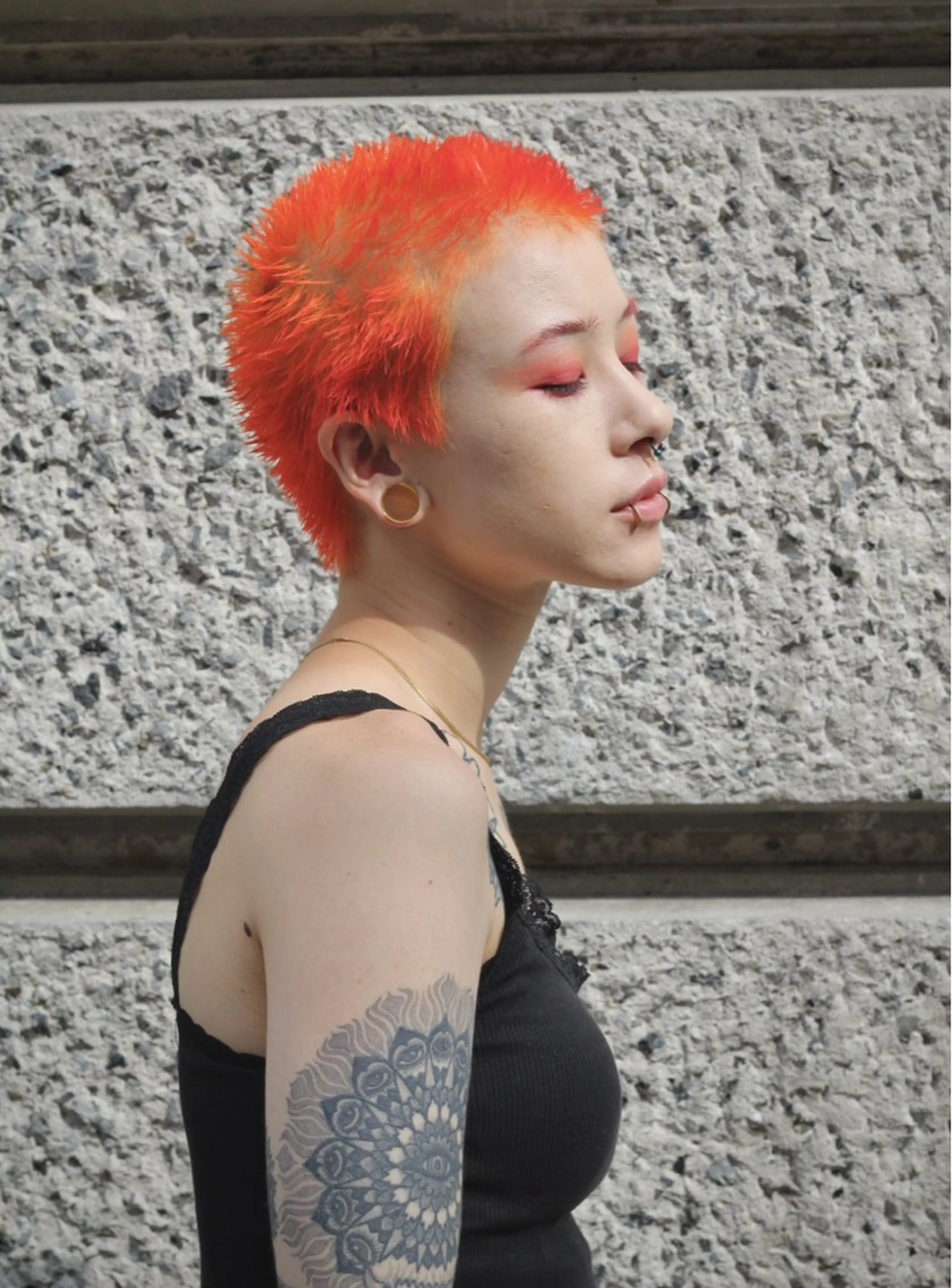 ショート カラー Ikeda Uのヘアスタイル