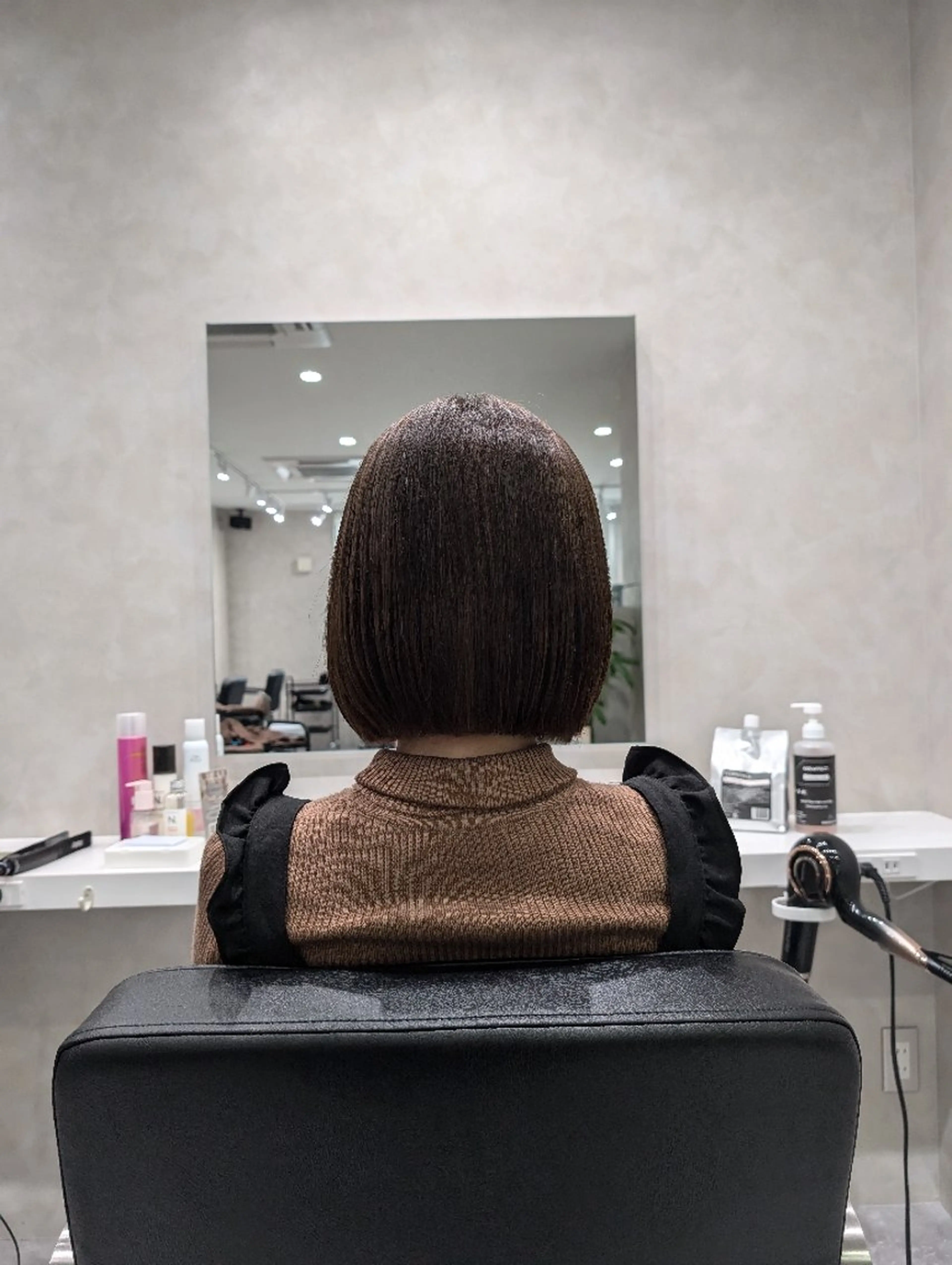 ショート カラー 切りっぱなしボブ ショートボブ ボブ 似合わせカット ショートヘア 髪質改善/ 上村旺武のヘアスタイル