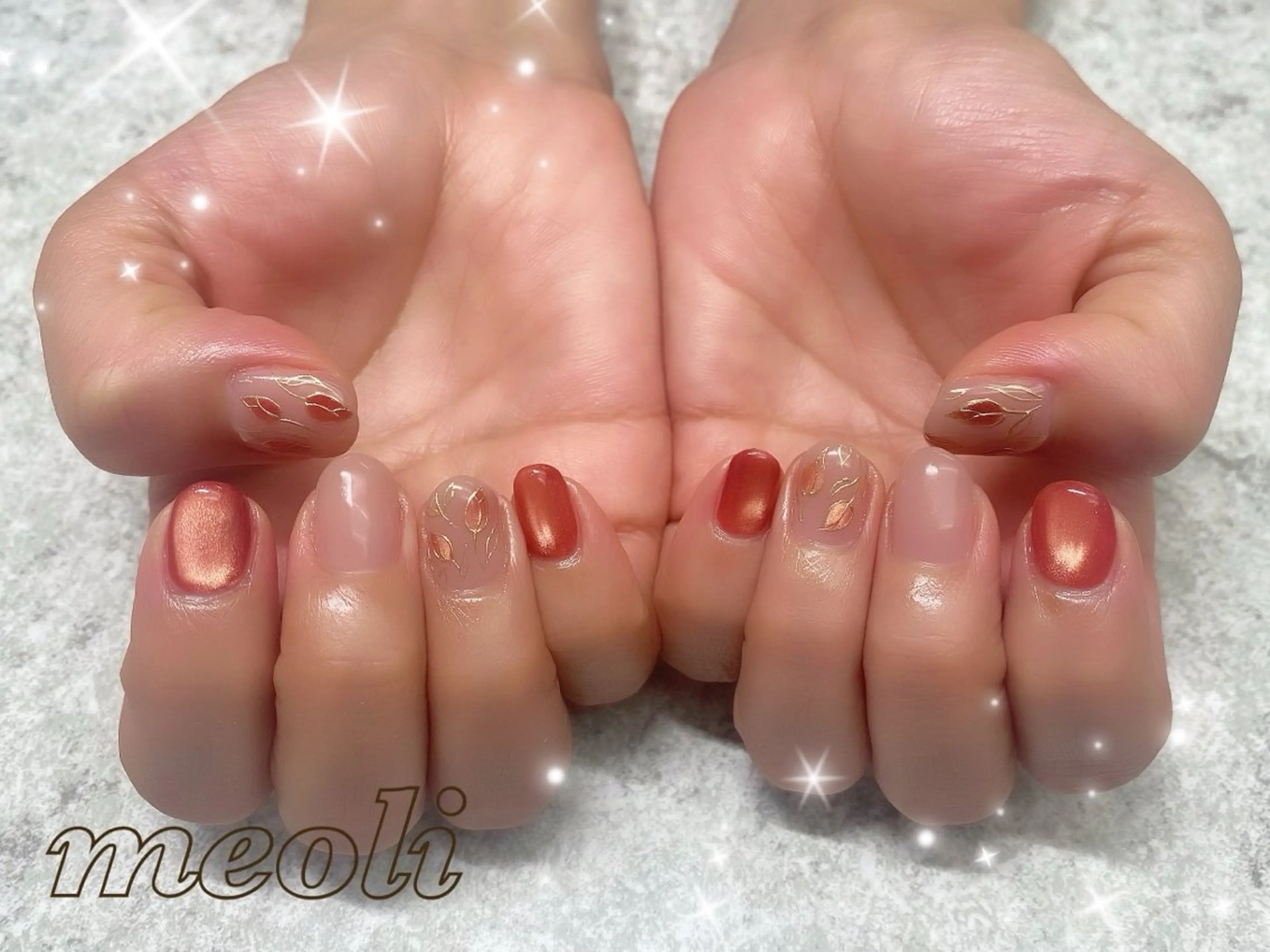 ネイル ハンドネイル nail salon meoli メグのネイルデザイン