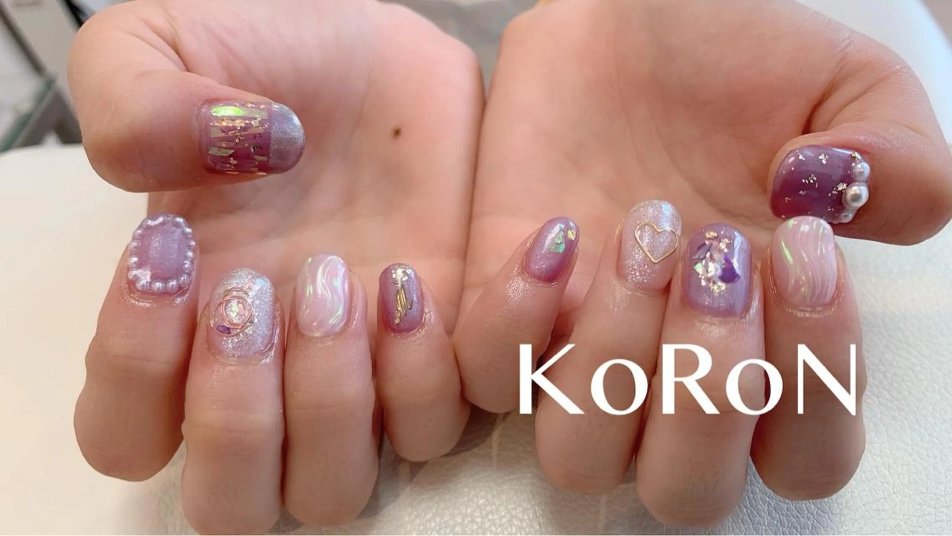 ネイル ハンドネイル 自宅サロン鎌倉 KORONのネイルデザイン