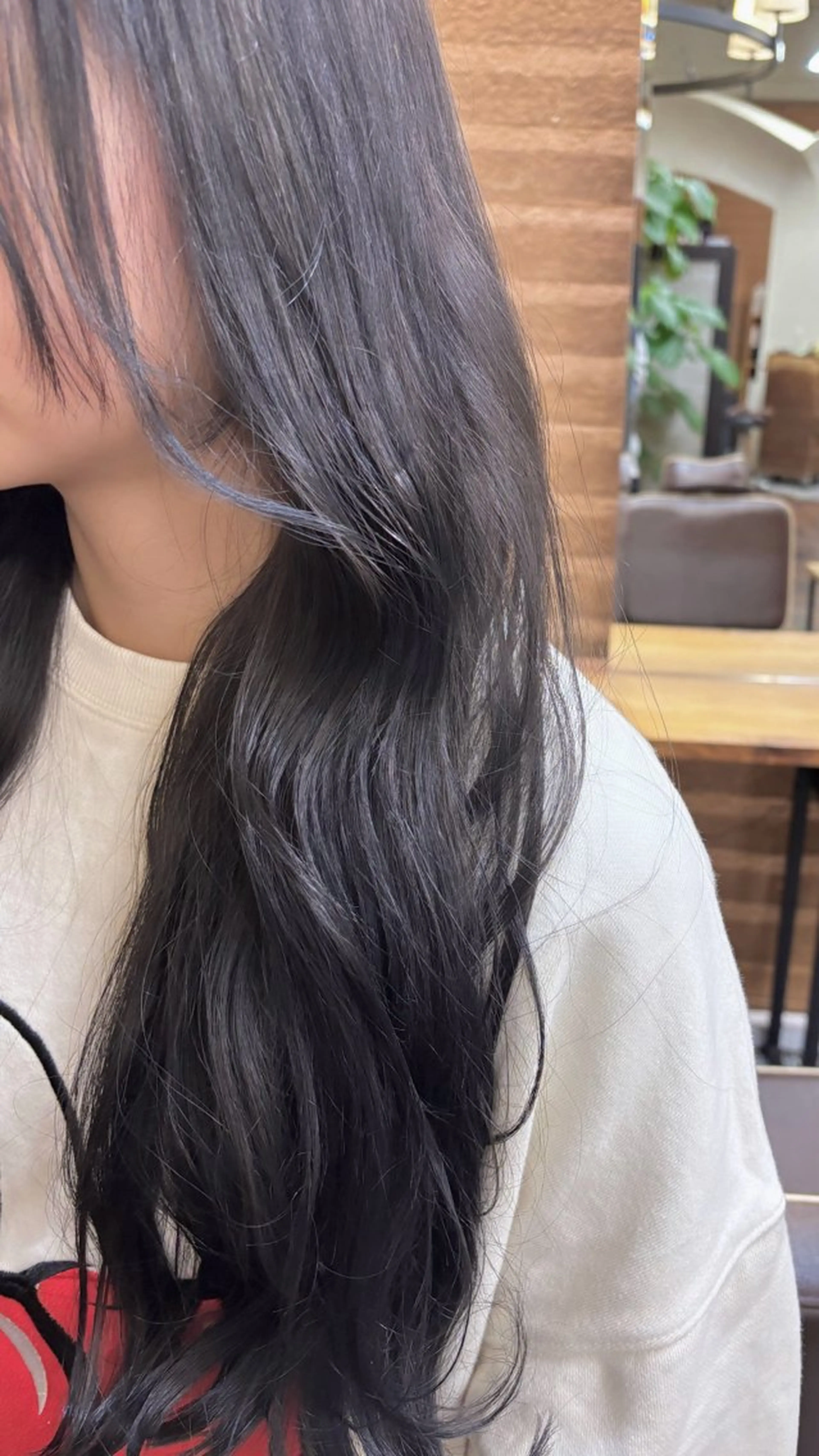 ロング カラー グレージュ zerohair むらなかあやね🐰ᩚのヘアスタイル