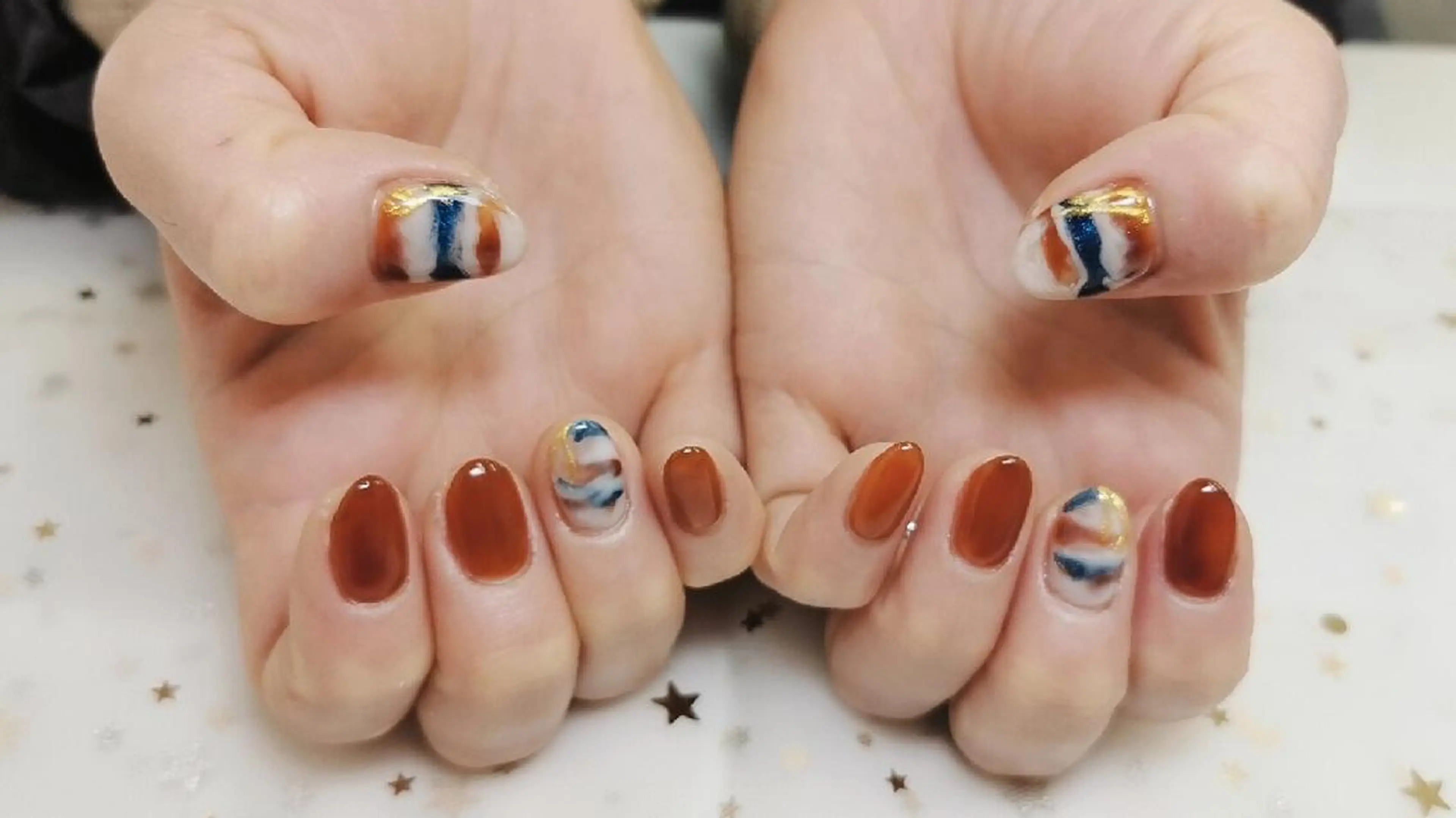 ネイル ハンドネイル 上福岡 らんらんのネイルデザイン