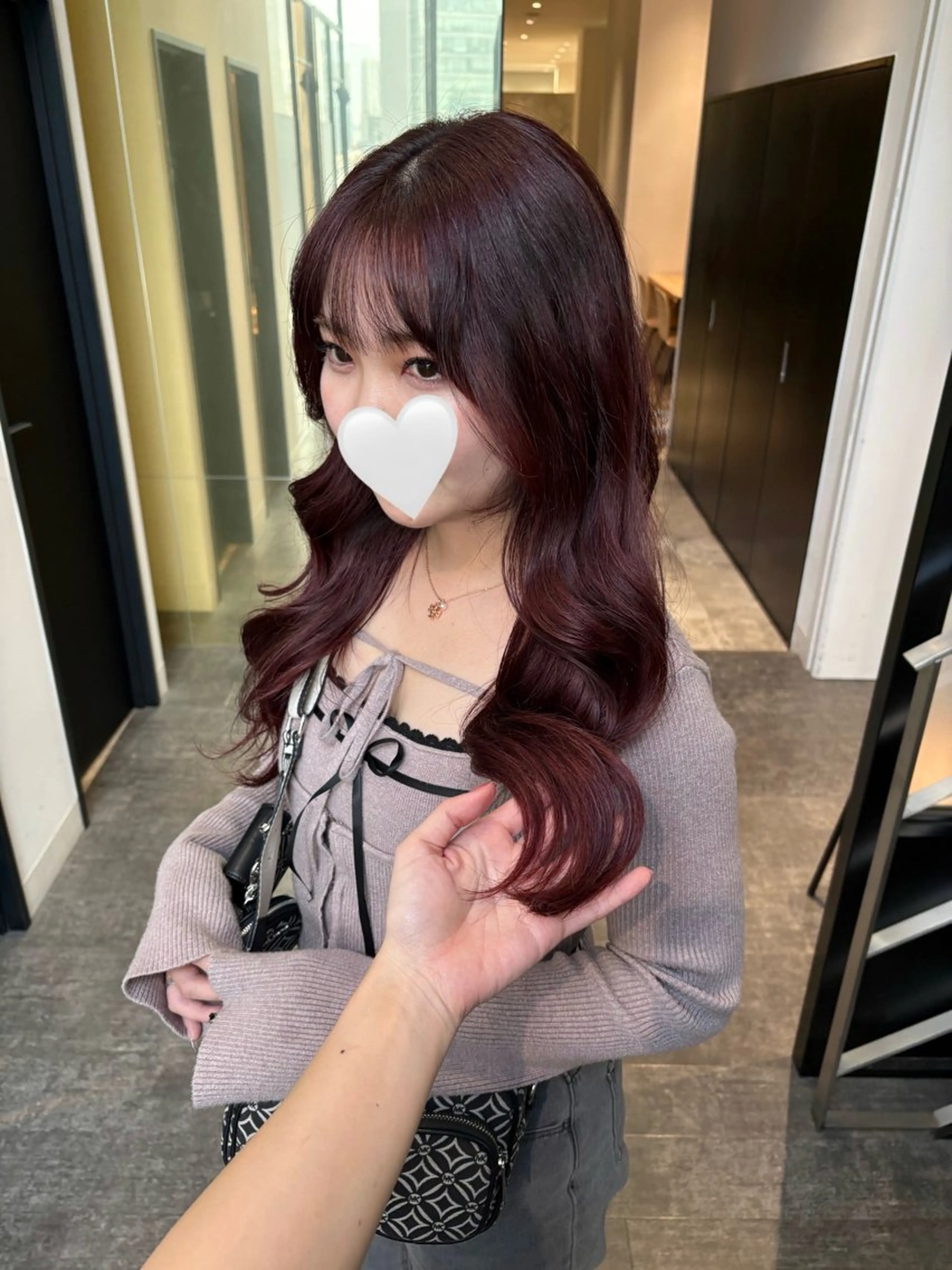 ロング カラー カット ヘアカラー トリートメント mao | 柔らか艶カラー🫧のヘアスタイル