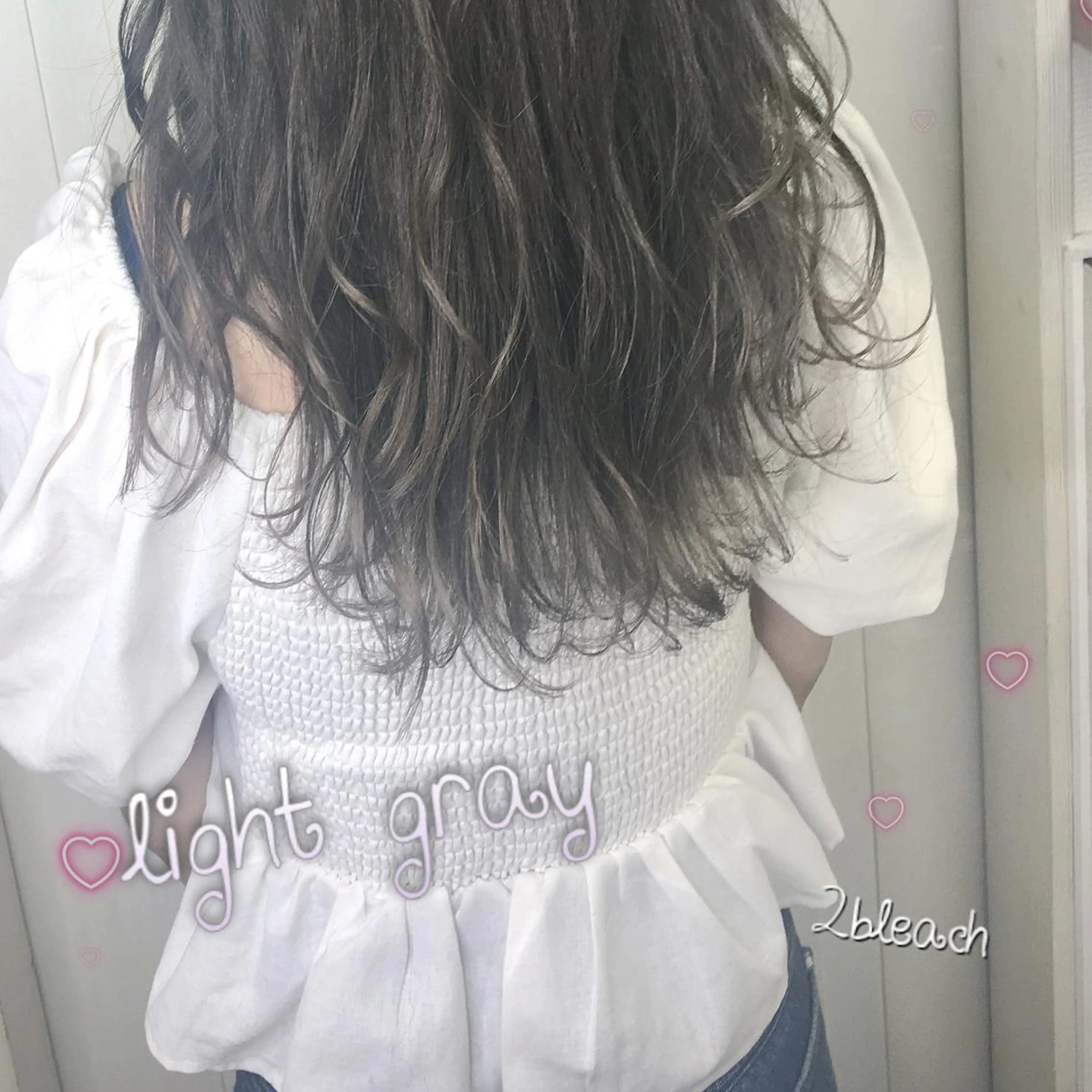 セミロング ☀️透明感color KURO☀️のヘアスタイル