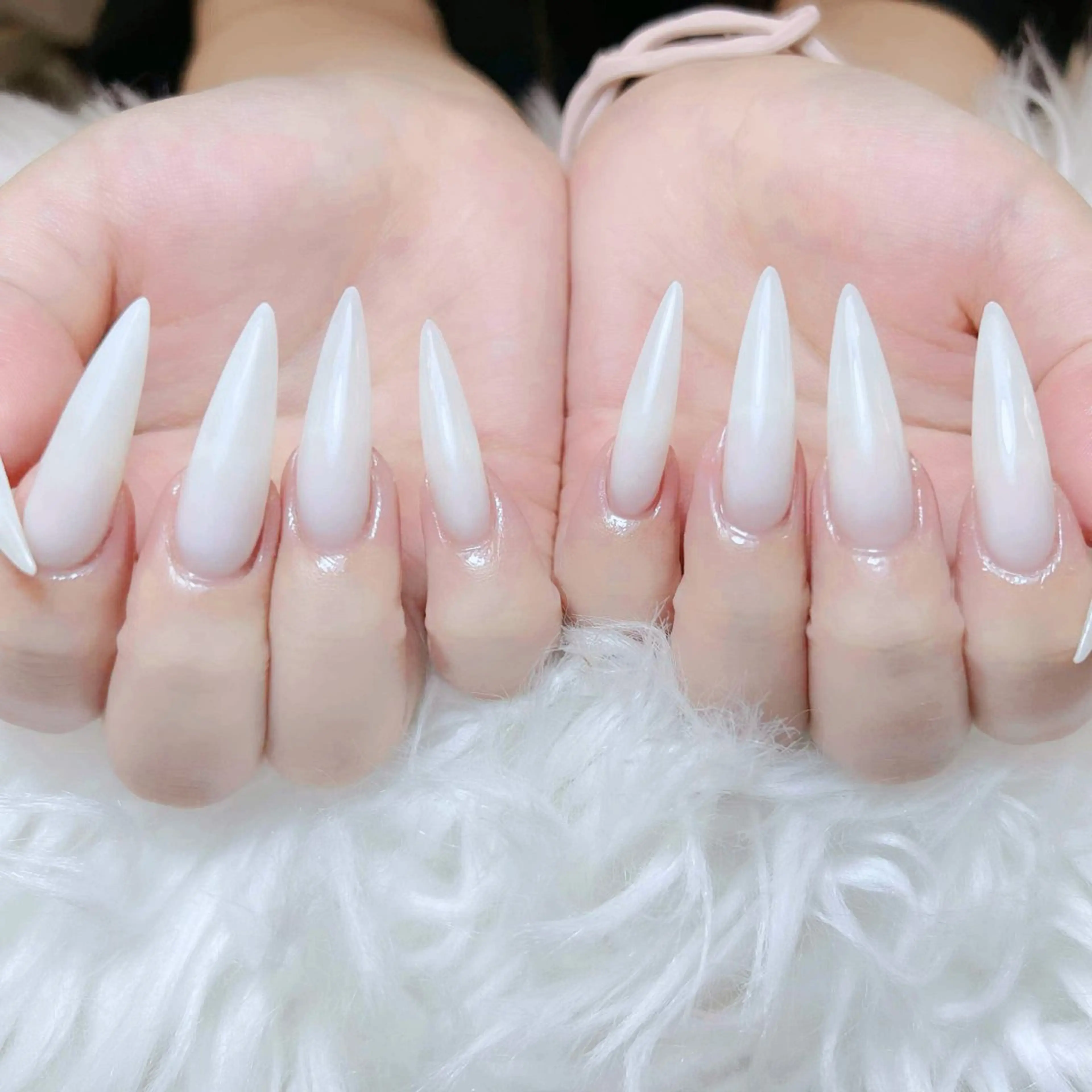 ネイル チークネイル 長さ出し フットネイル マグネットネイル 持ち込み ANH NAIL ゴテゴテ専門店💎のネイルデザイン