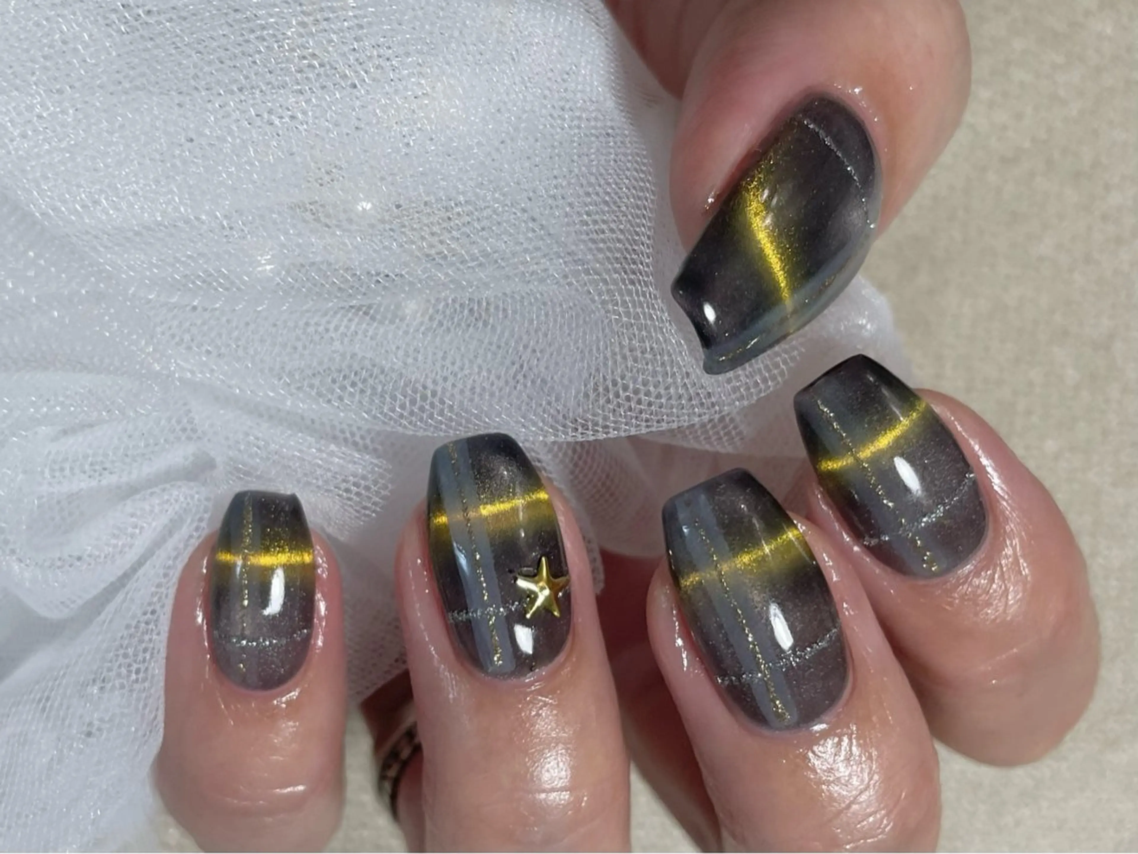 ネイル ハンドネイル satomi_ Leamのネイルデザイン