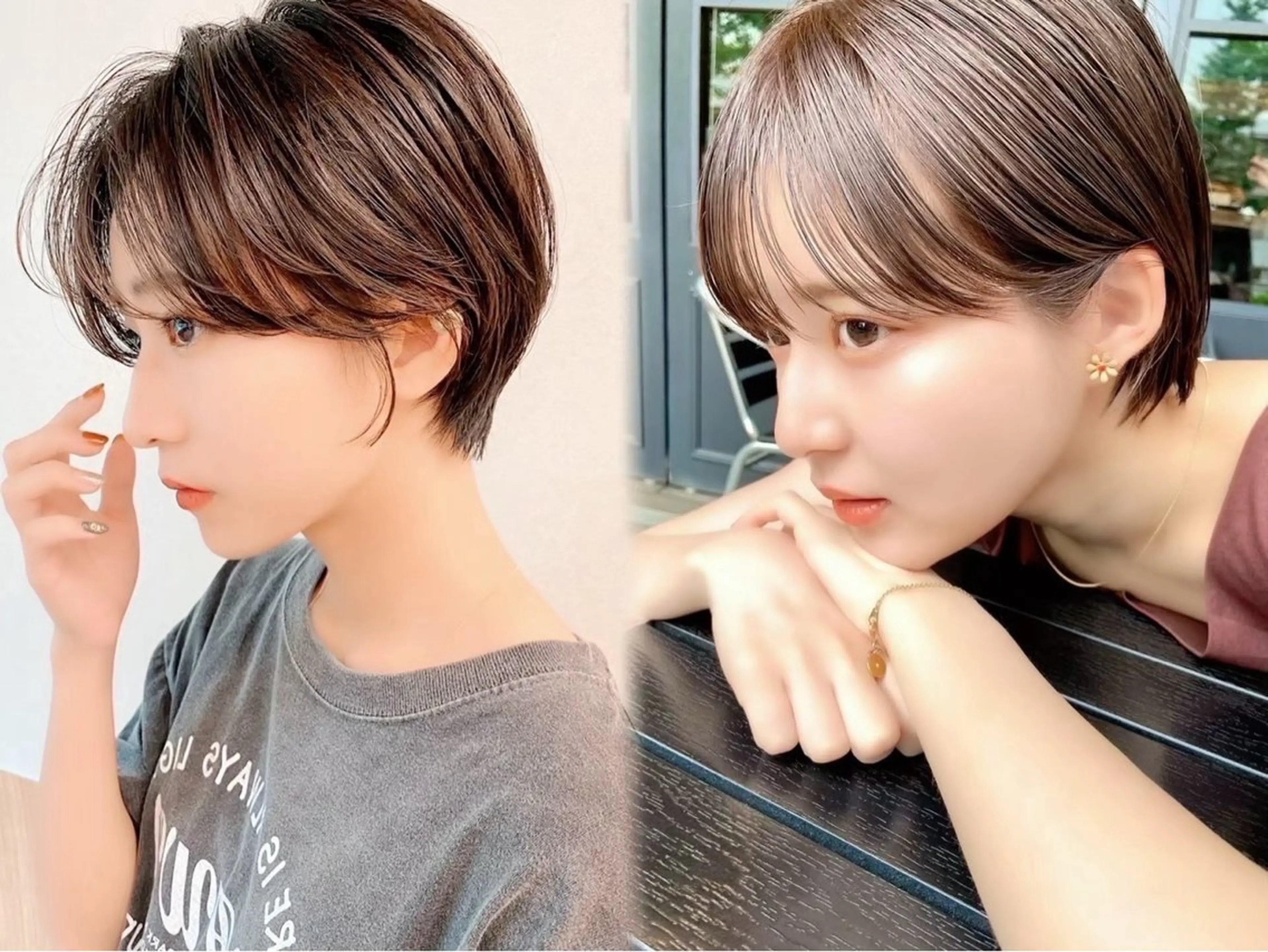 ショート 似合わせカット 根来悠斗のヘアスタイル