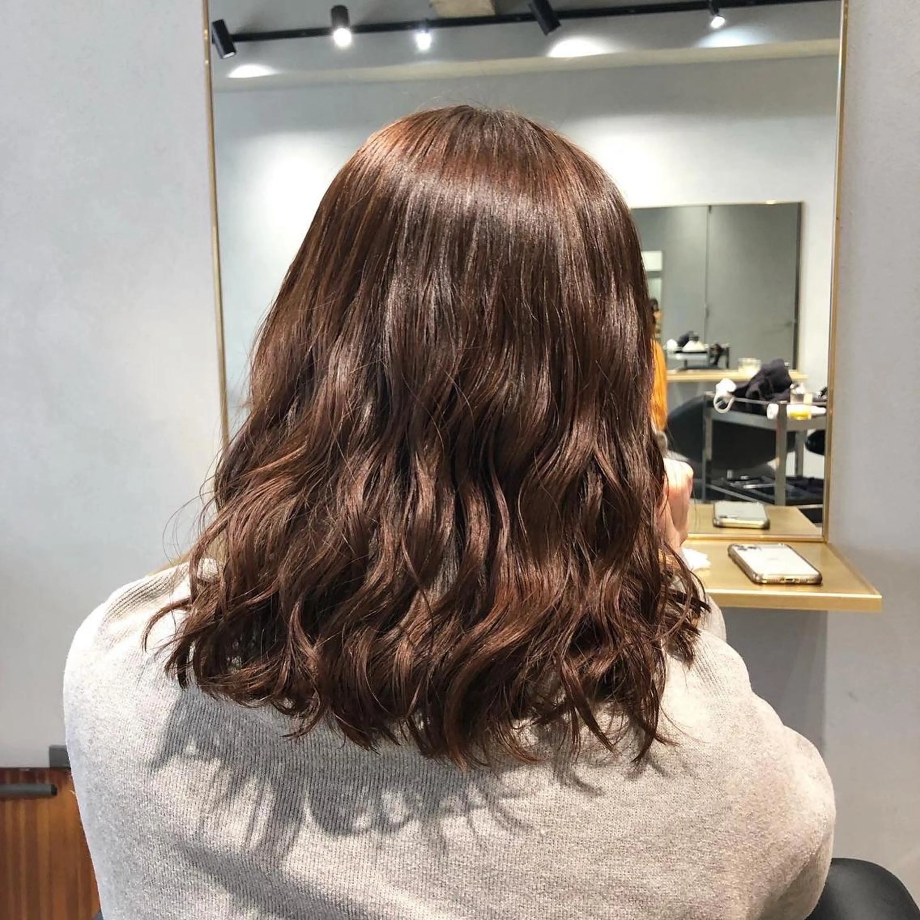 ミディアム パーマ ミディアムパーマ デジタルパーマ カット ヘアカラー パーマ トリートメント 【表参道】Ruri デジタルパーマのヘアスタイル